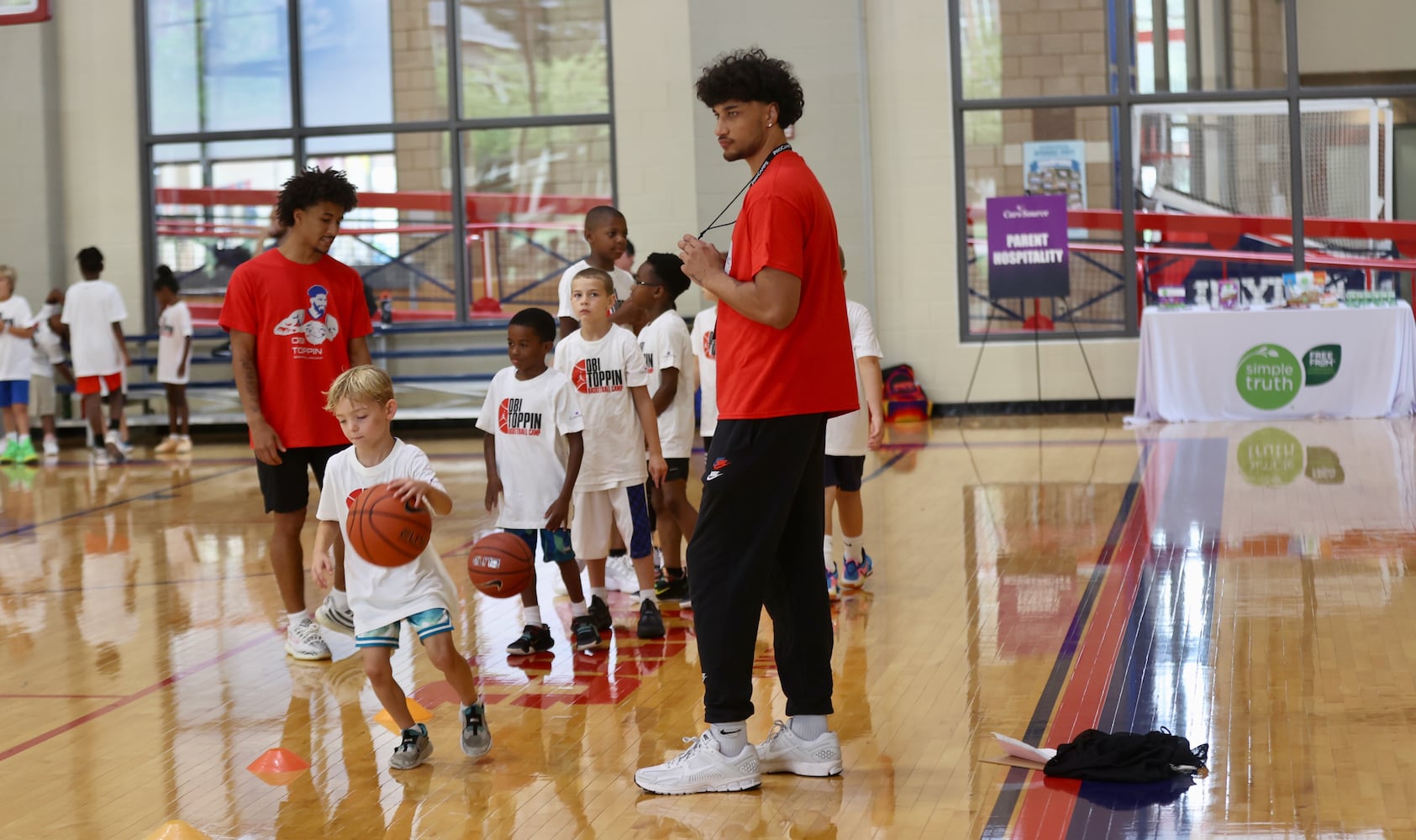 Obi Toppin Basketball Camp