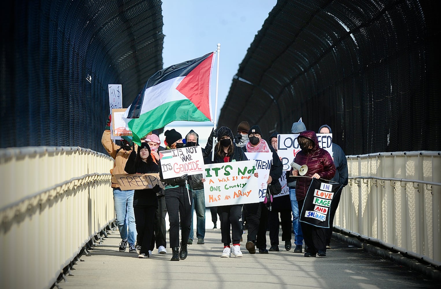 Protest for Palestinians