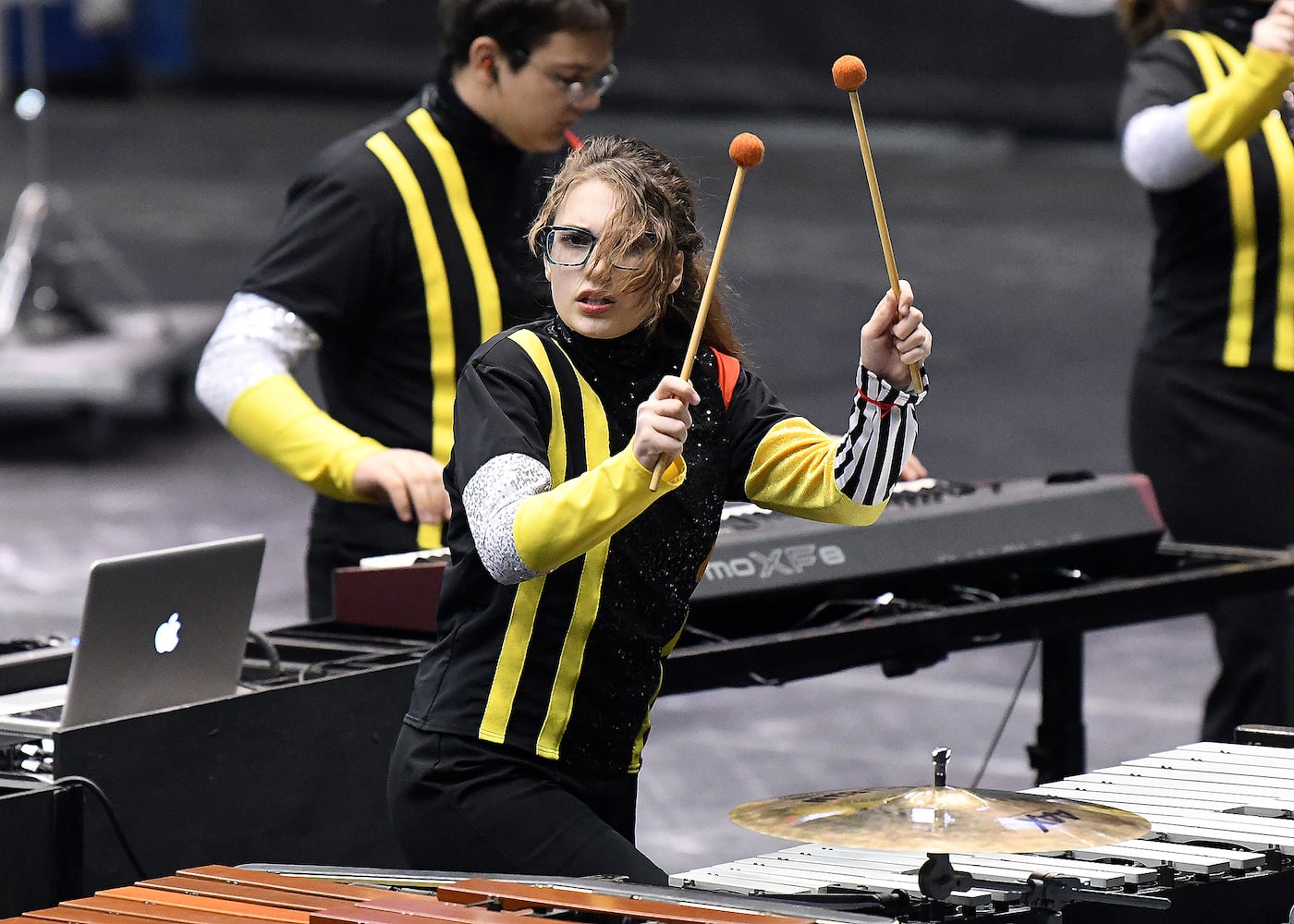 SEE: Local guard and percussion in WGI competition