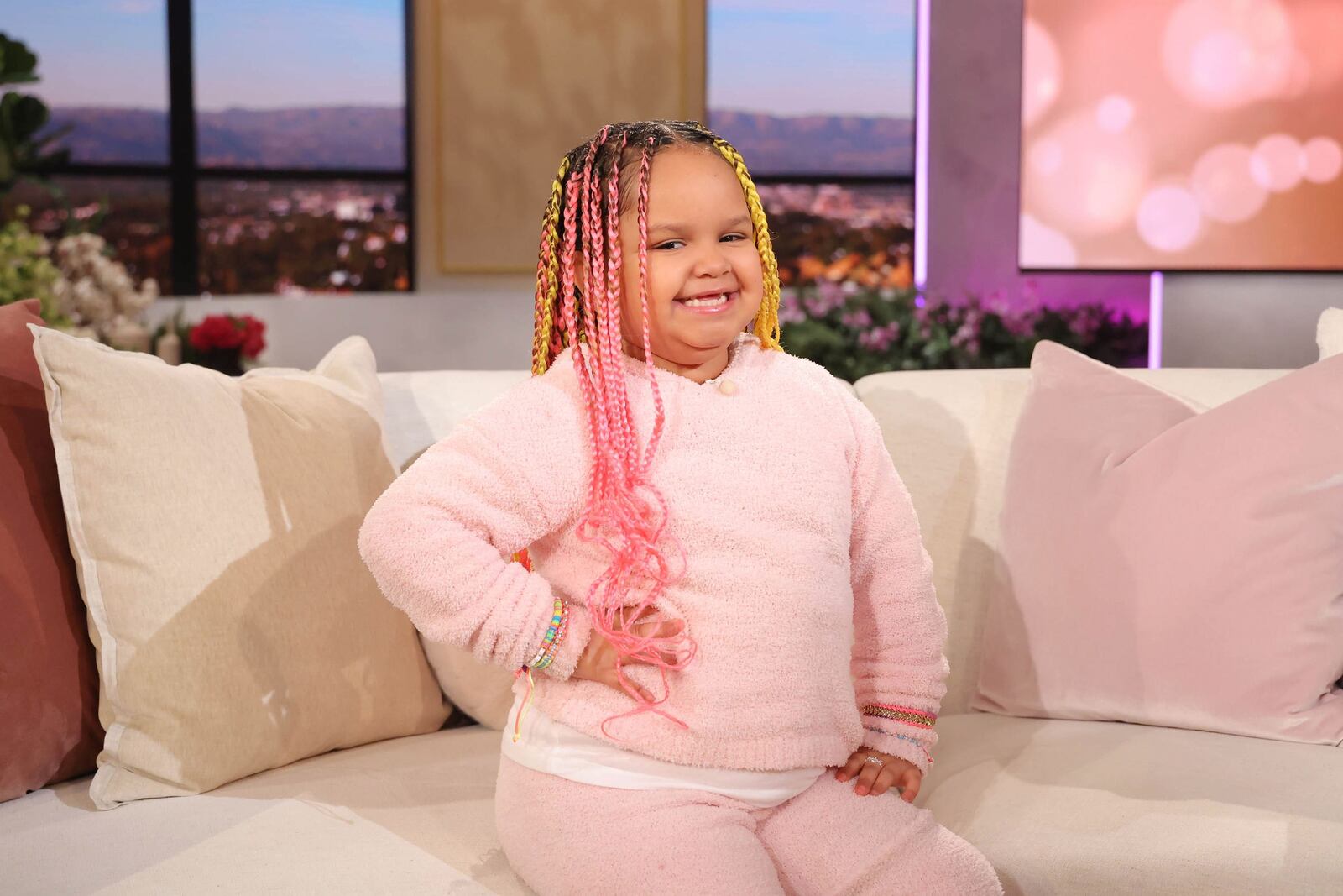 Indy Bugg, a 10-year-old dancer from Dayton, appeared on “The Jennifer Hudson Show" Jan. 19. Photo Credit: Chris Millard/Warner Bros.