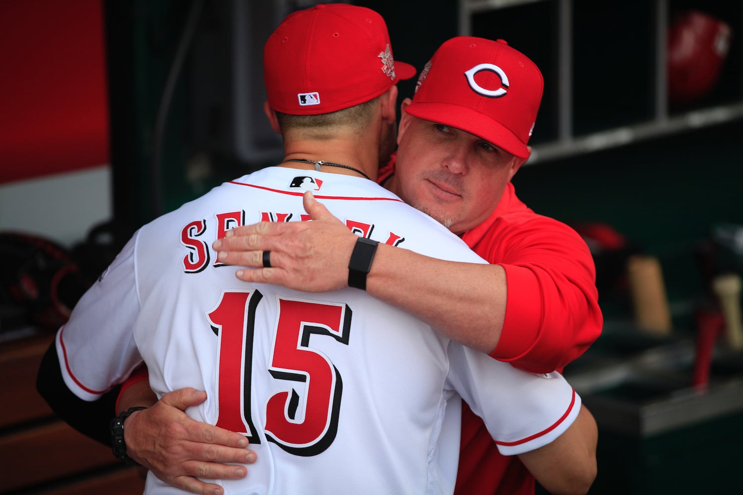 Photos: Nick Senzel makes big-league debut with Reds