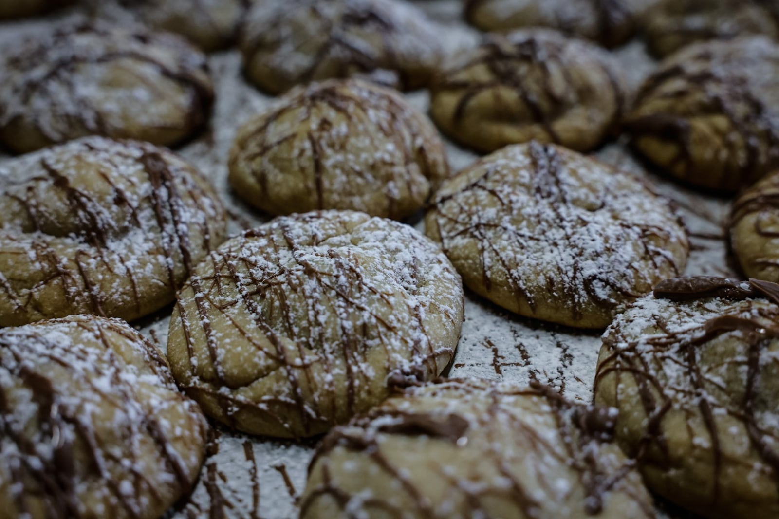 The Dayton Daily News Holiday Cookie Contest returned this year after a brief hiatus due to the COVID-19 pandemic. Pictured are the Santa’s Snickers Surprises. JIM NOELKER/STAFF