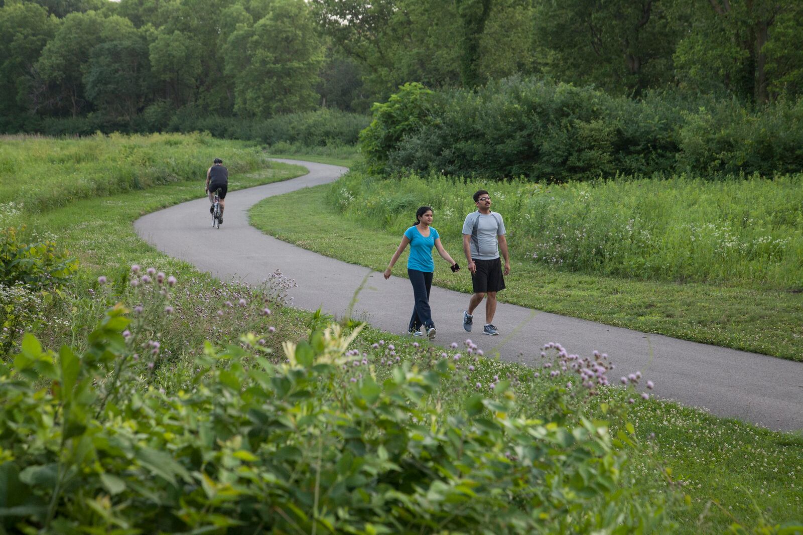 A walk or bike ride in the park is a great way to enjoy the benefits of fresh air for physical and mental wellness, and remain socially distant. CONTRIBUTED PHOTO BY FIVE RIVERS METROPARKS