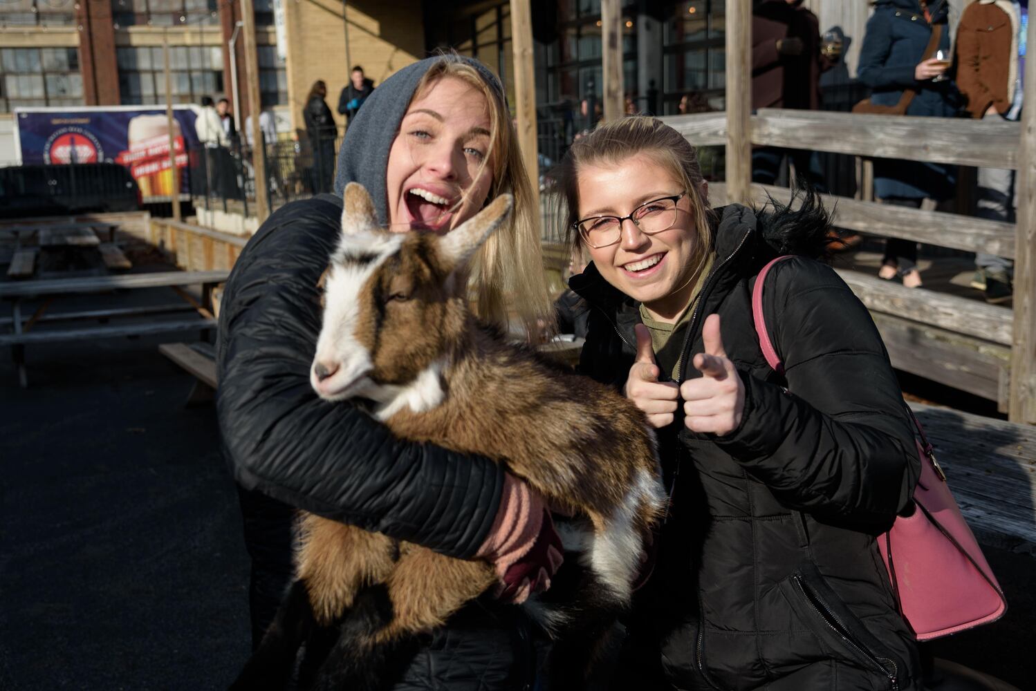 PHOTOS: Did we spot you frolicking with the cutest kids at Dayton Beer Company’s GoatFest?