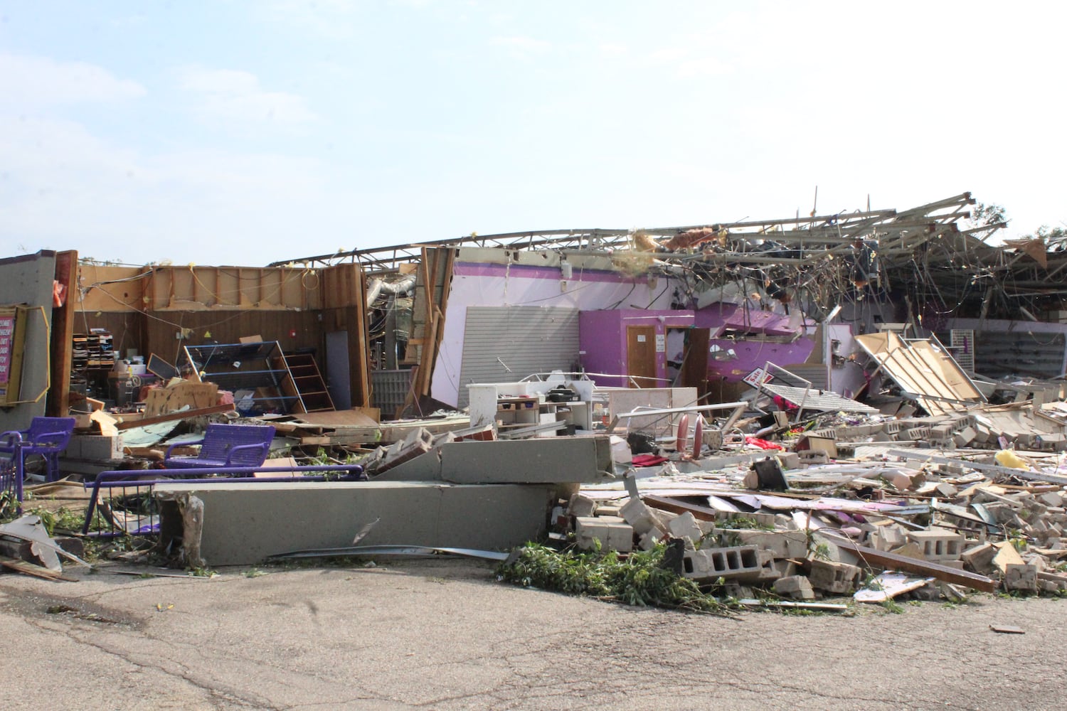 PHOTOS: Daylight reveals widespread damage from Monday storms