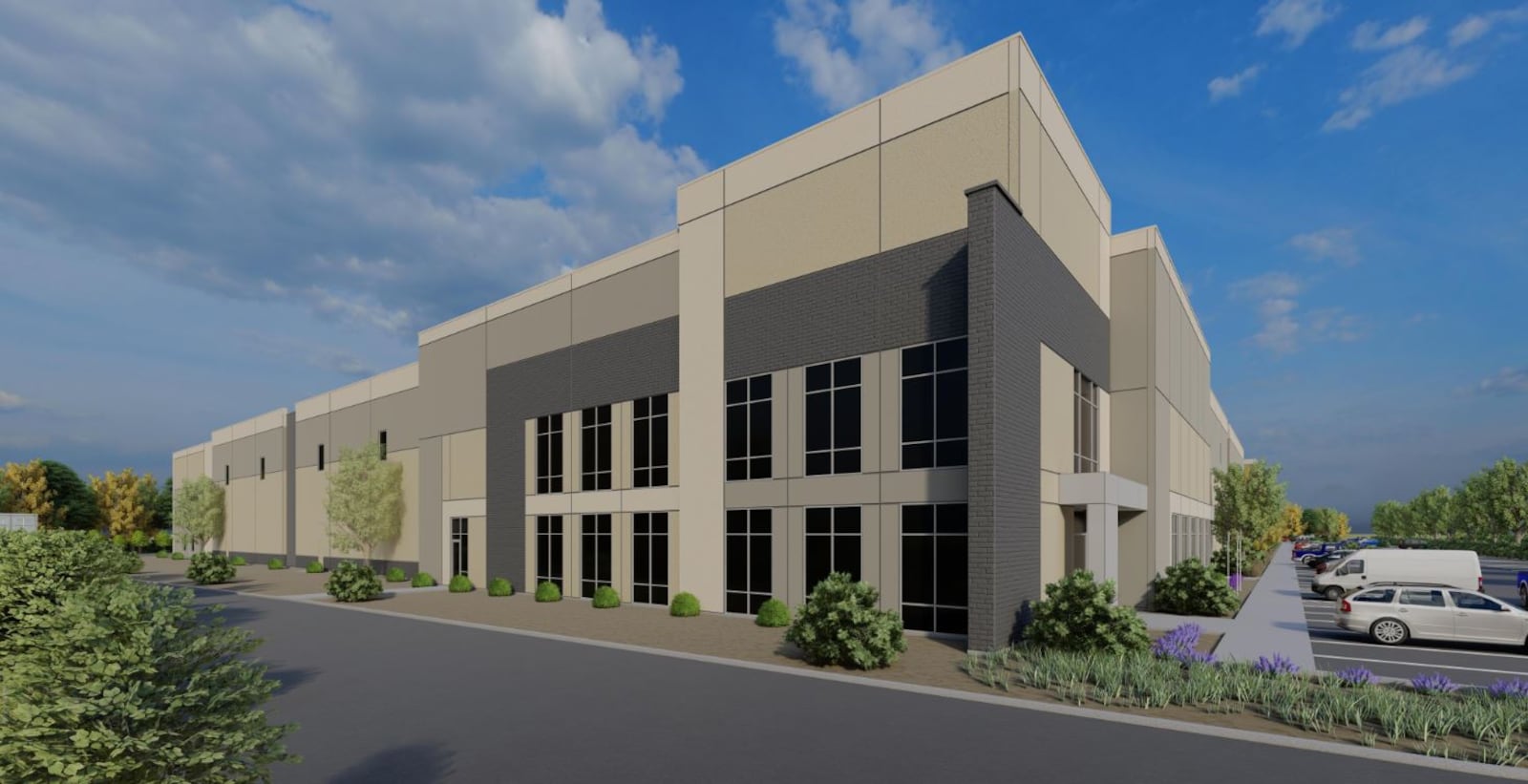 A new light industrial/office park development coming to Montgomery County is expected to create hundreds of new jobs. The 1.7 million-square-foot First Flight Commerce Center — east of the Dayton-Wright Brothers Airport runway and south of Austin Boulevard will be the work of Missouri-based NorthPoint Development. CONTRIBUTED