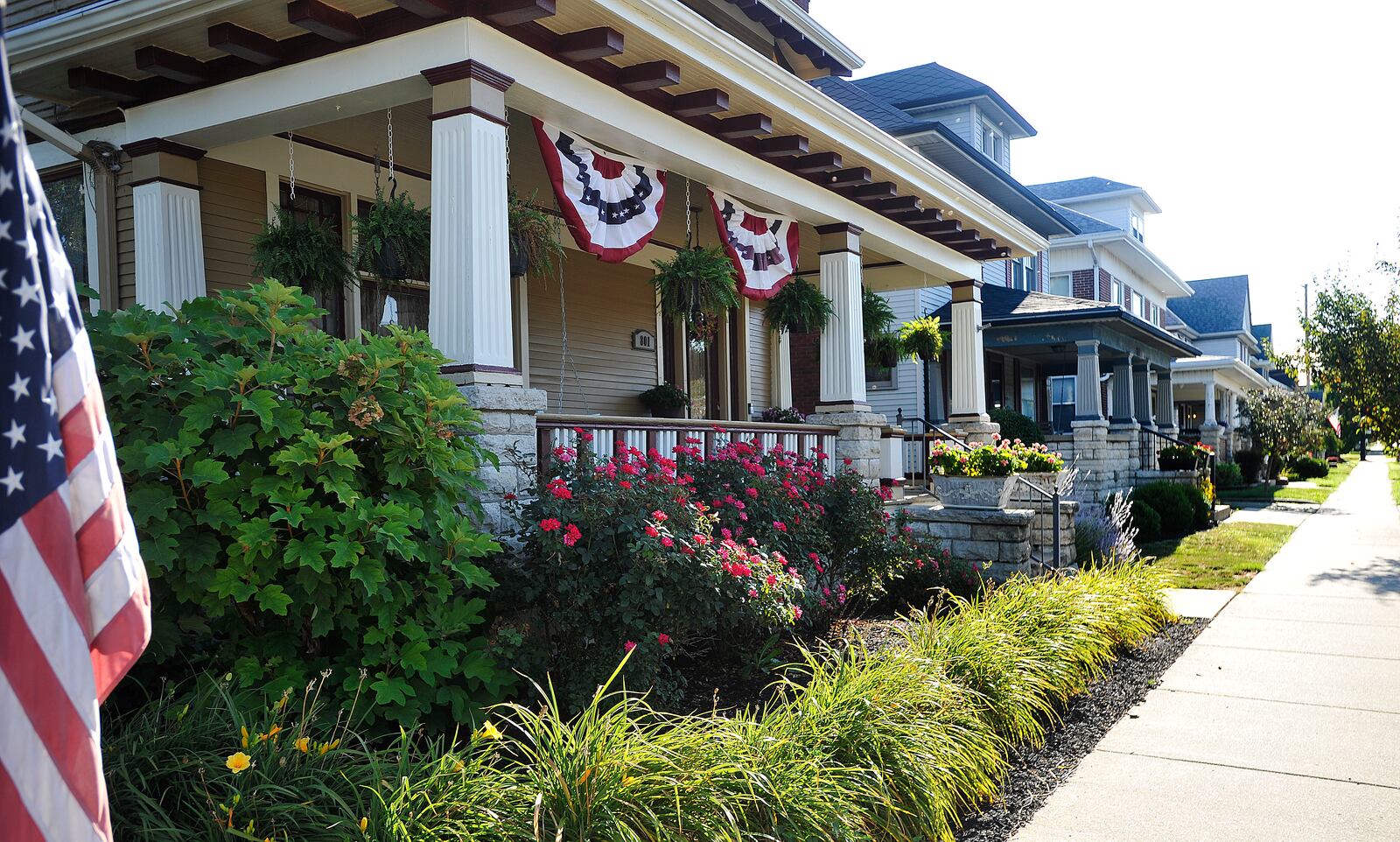 Residential properties rose in taxable value 8.8% and commercial values climbed 13.7% in Miamisburg. The home pictured is on E. Central Avenue in Miamisburg. MARSHALL GORBY / STAFF