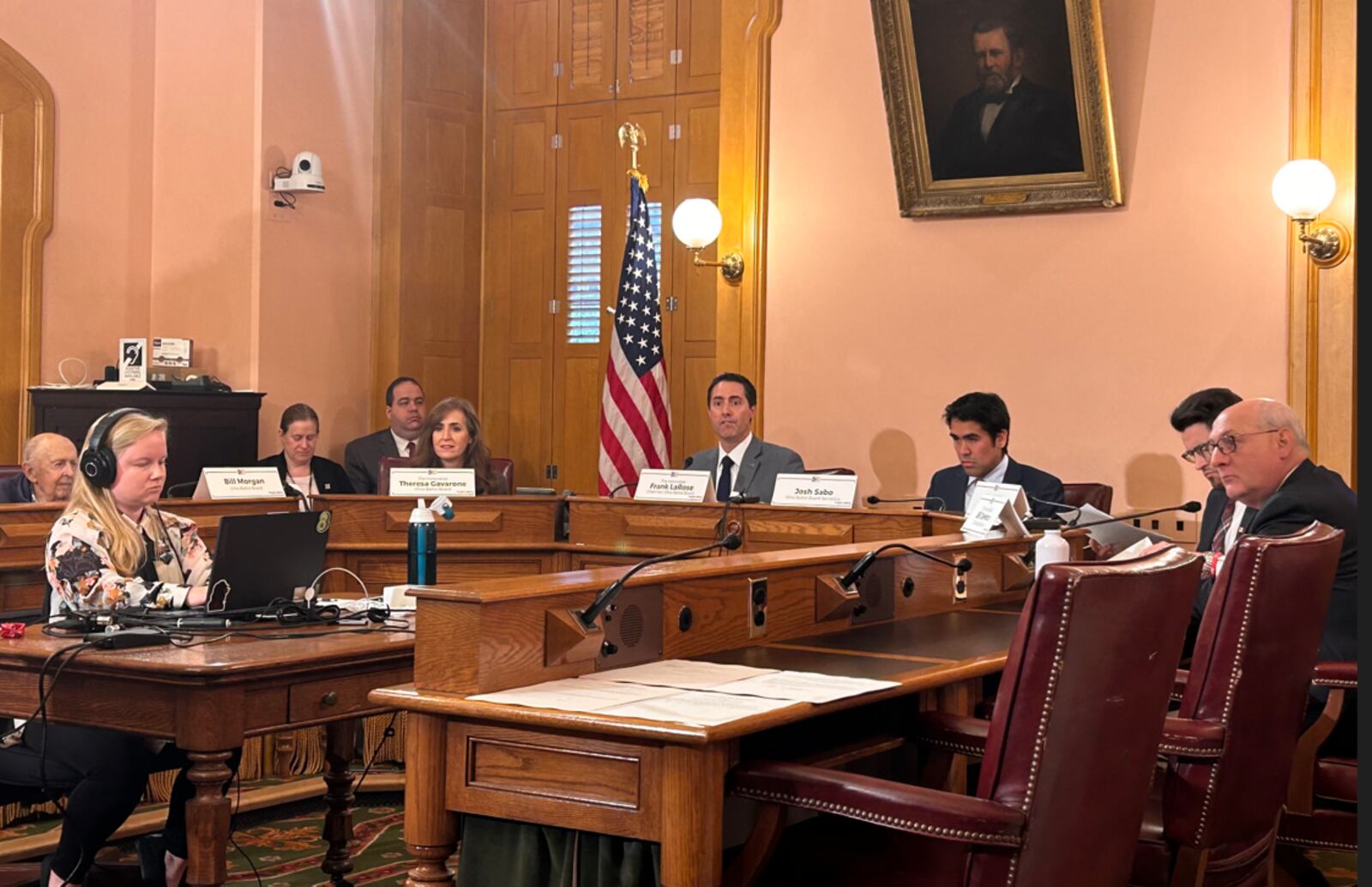 The Ohio Ballot Board met Tuesday, June 13, 2023 to redo the official ballot language for August's Issue 1 after the Ohio Supreme Court found prior language to be inaccurate and potentially misleading. AVERY KREEMER/STAFF