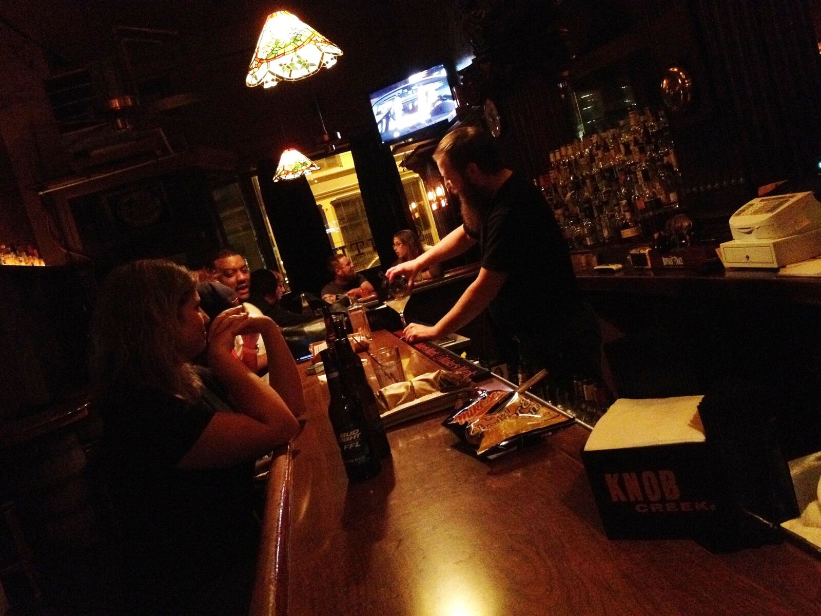 Bourbon being served at the Century Bar in Dayton. Contributed photo