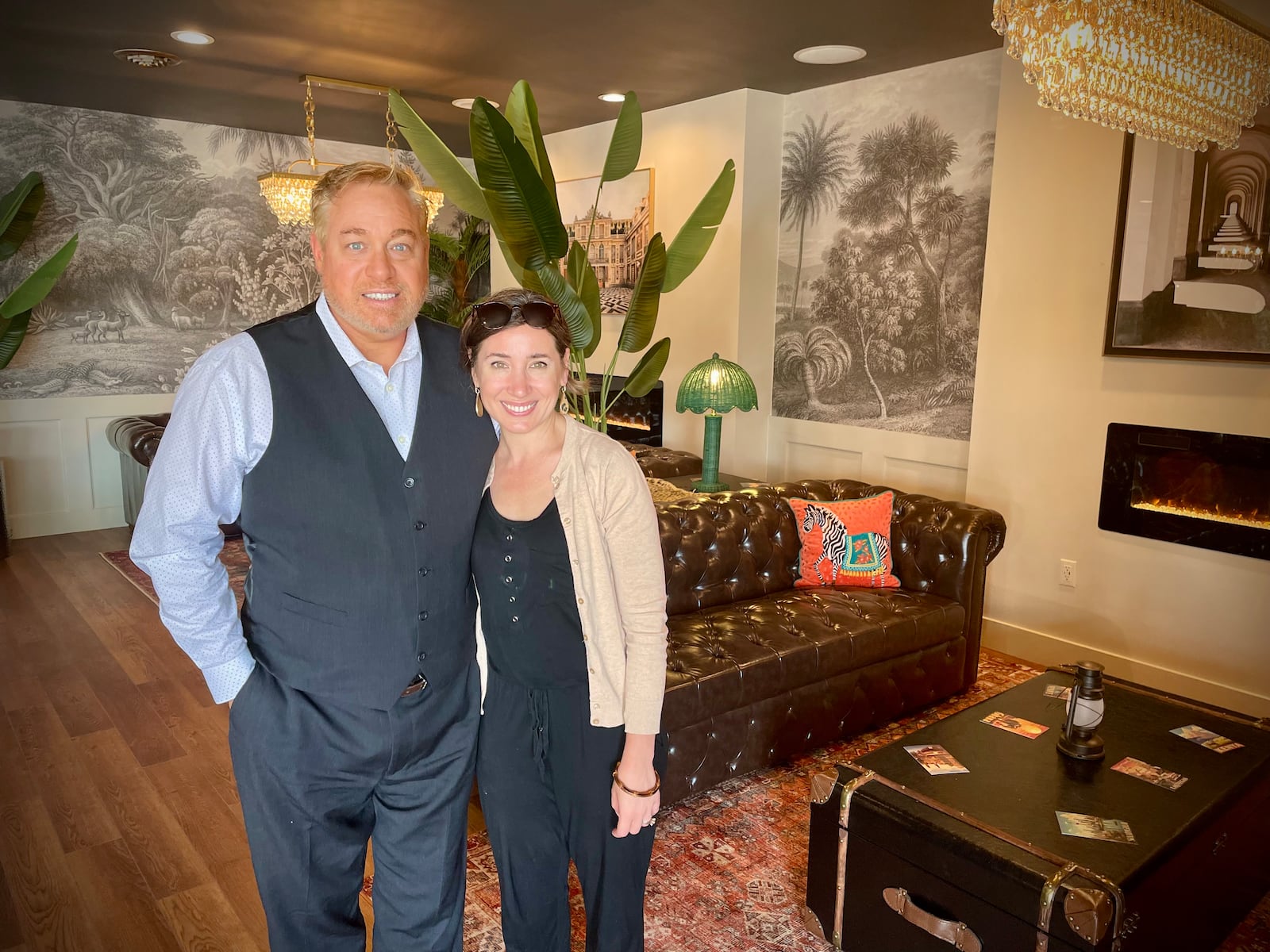 Socialite Cafe, a European-style cafe with coffee, tea, soup, salad, sandwiches and more, is located at 4011 Marshall Road in Kettering behind Speedway. Pictured are Owners Scott and Rebekah Allendevaux. NATALIE JONES/STAFF