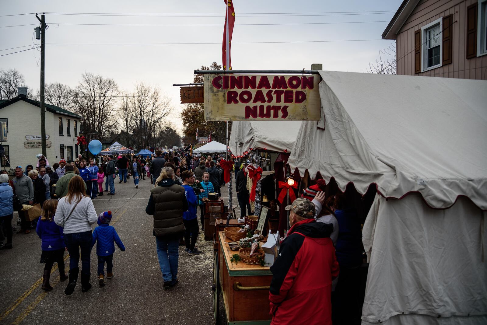 One of the region’s largest holiday celebrations, Christmas in Historic Springboro Festival, took place from Friday Nov. 16 to Sunday Nov. 18. The theme for the 31st annual event was: “The best way to spread Christmas cheer is singing loud for all to hear.” TOM GILLIAM / CONTRIBUTING PHOTOGRAPHER