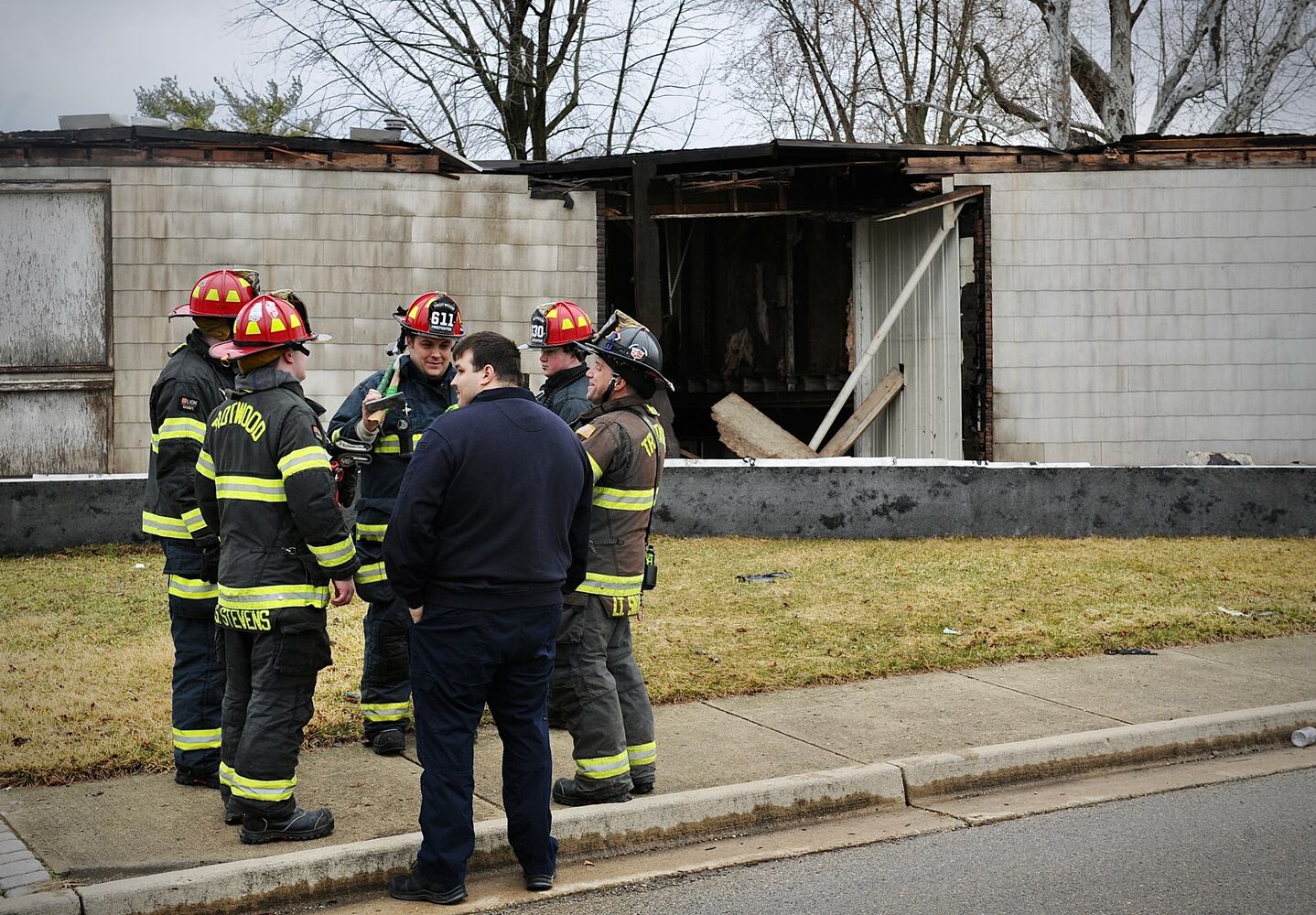 PHOTOS: Partial building collapse in Trotwood