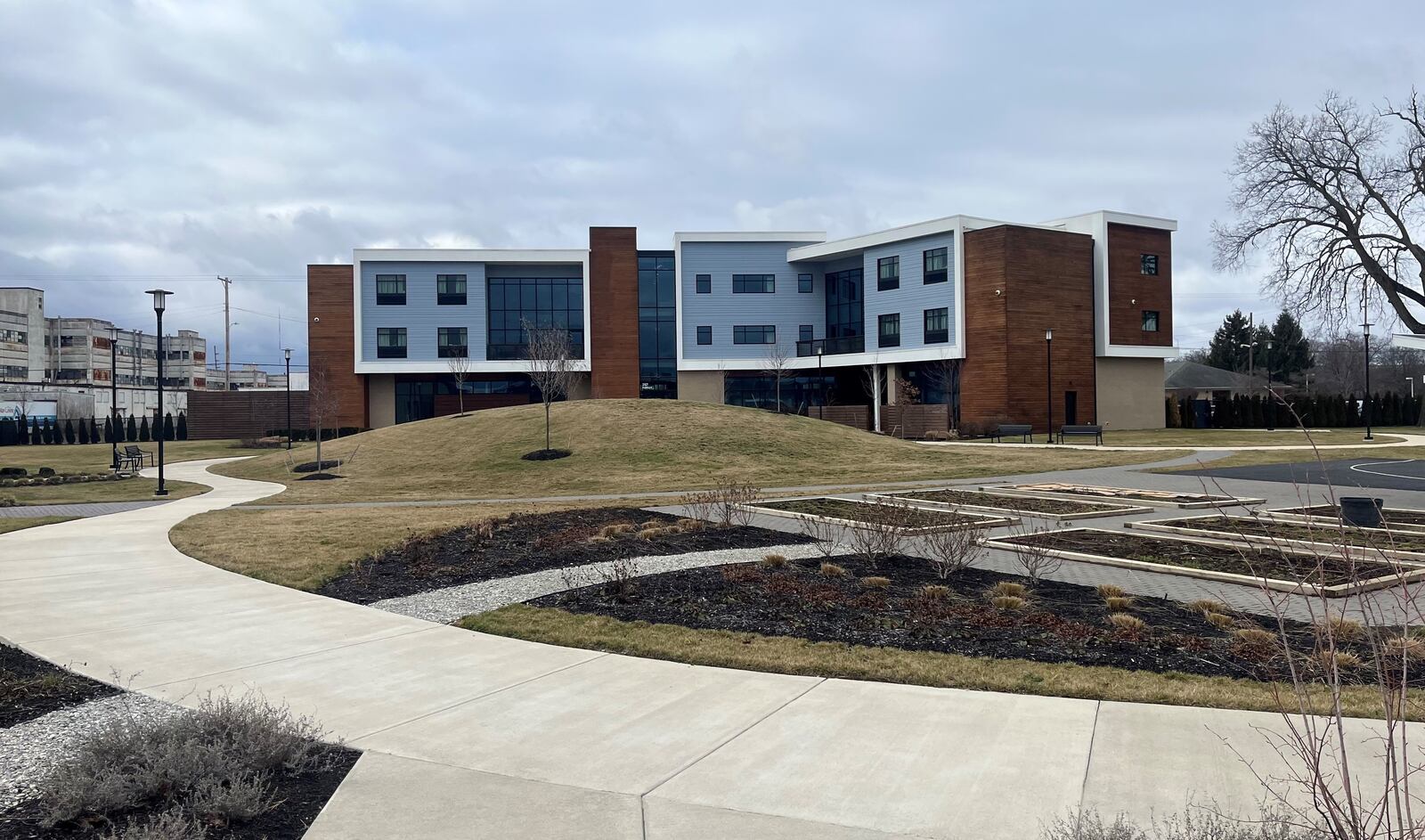 OneFifteen's campus on Hopeland Street in the Carillon neighborhood in West Dayton. CORNELIUS FROLIK / STAFF