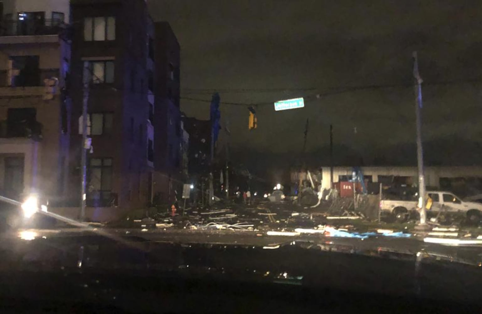 PHOTOS: Several killed after tornado slams into Nashville