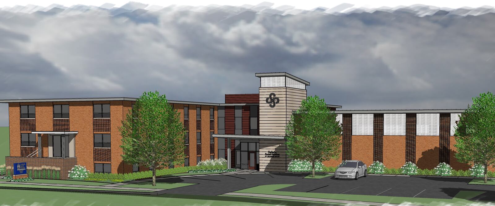 Catholic Social Services of the Miami Valley will construct a 6,500-square-foot extension to their current building starting this Friday. CONTRIBUTED