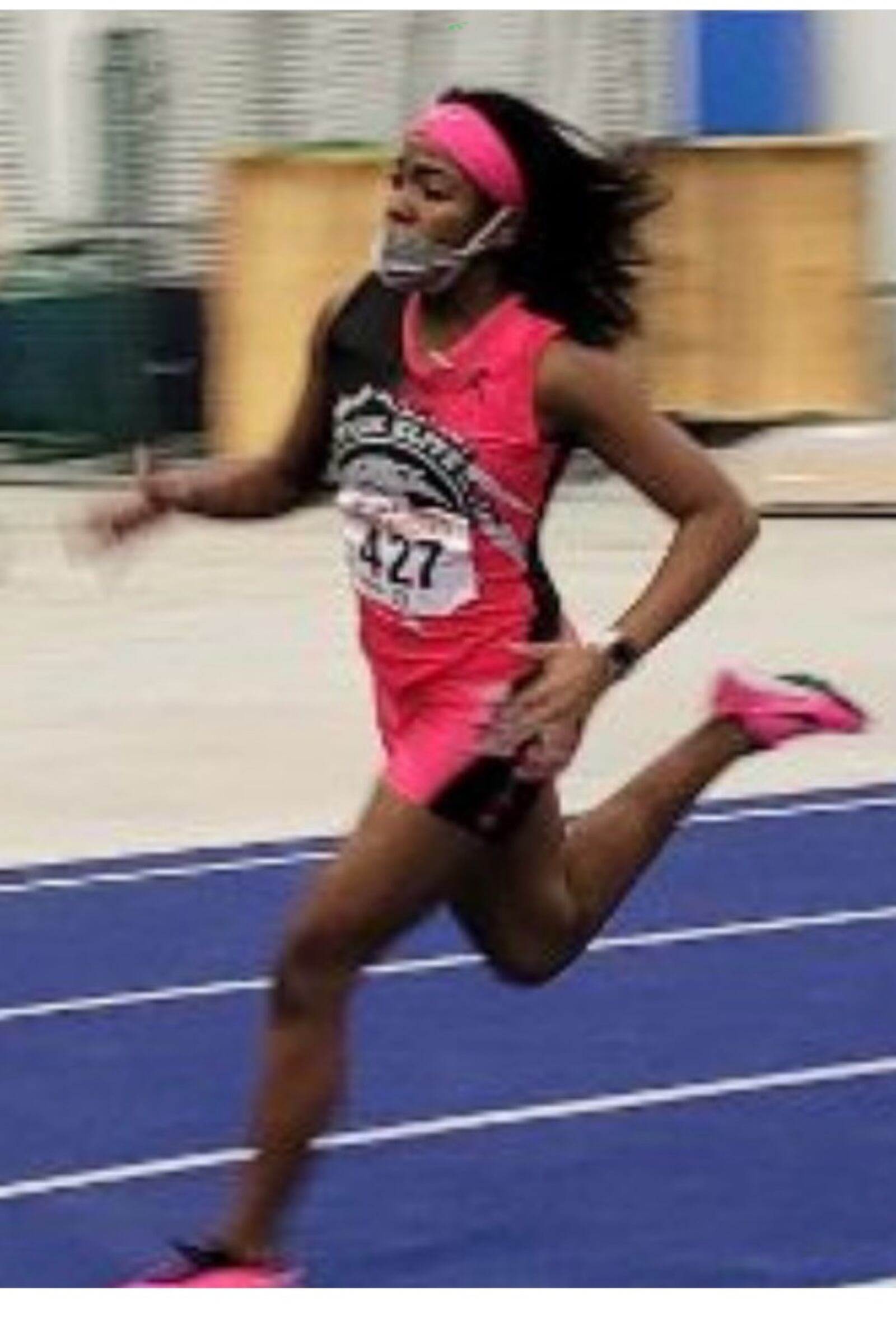 Sidnei Byrd runs track – the 200 meters, 400 meters and  4 X 400 meters relay – for Ascension School in Kettering and also competes for an AAU team. CONTRIBUTED