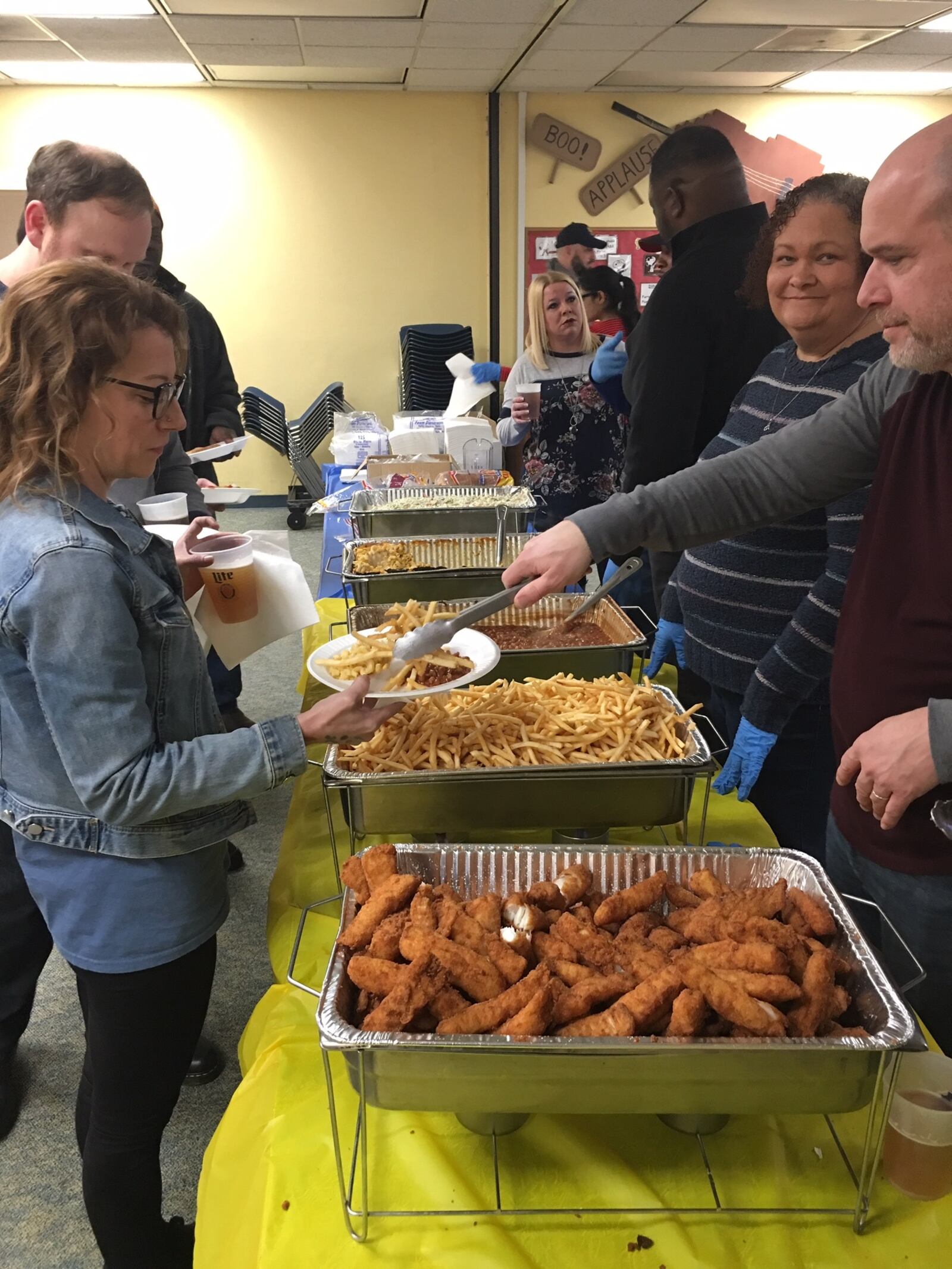 The Corpus Christi Fryers have been serving up delicious, flaky fish for a good cause. ALEXIS LARSEN/CONTRIBUTED