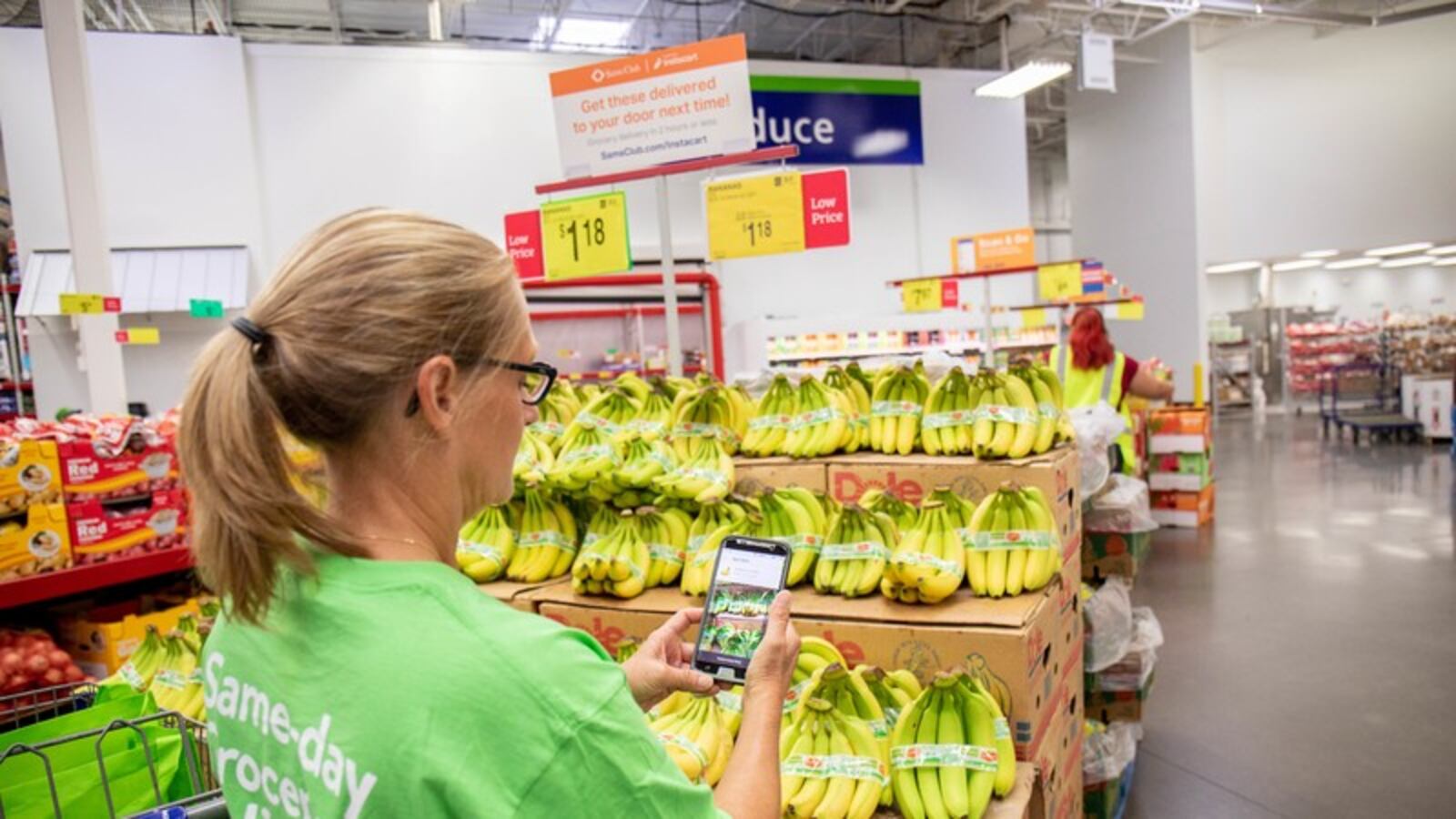 Sam's Club has added beer and wine to its same-day grocery-delivery service.