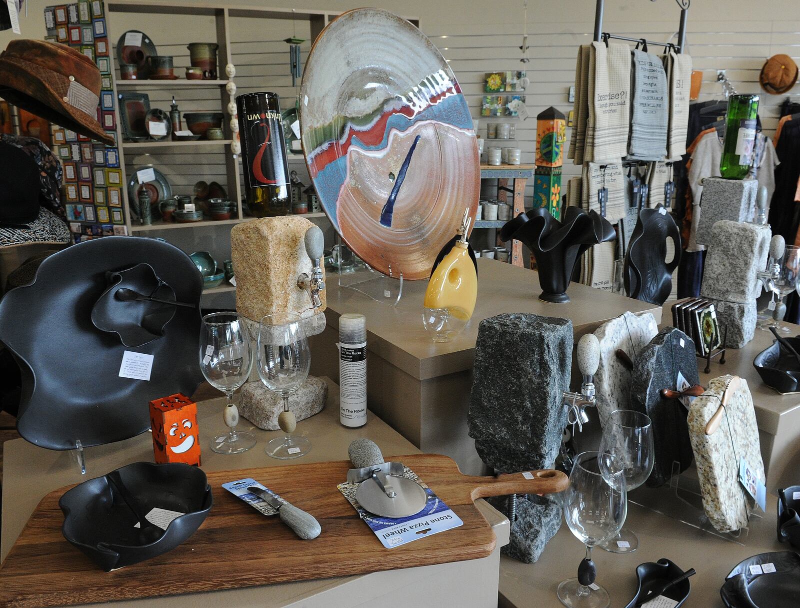 The Zig Zag Gallery is well know for it's unique items. The business has moved to a new larger location at 101 E Alex Bell Road, #154 in Centerville. MARSHALL GORBY\STAFF