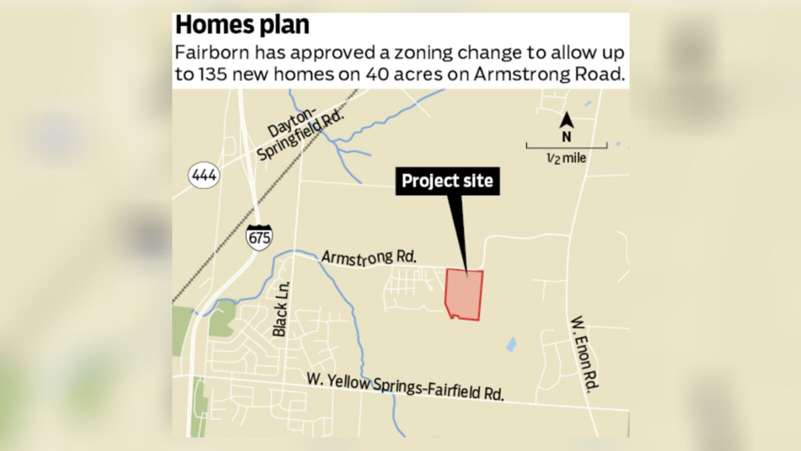 The proposal by Oakes Tree Development of Centerville has the blessing of the property owner and several Fairborn administrators but more than a dozen area residents oppose the move. STAFF