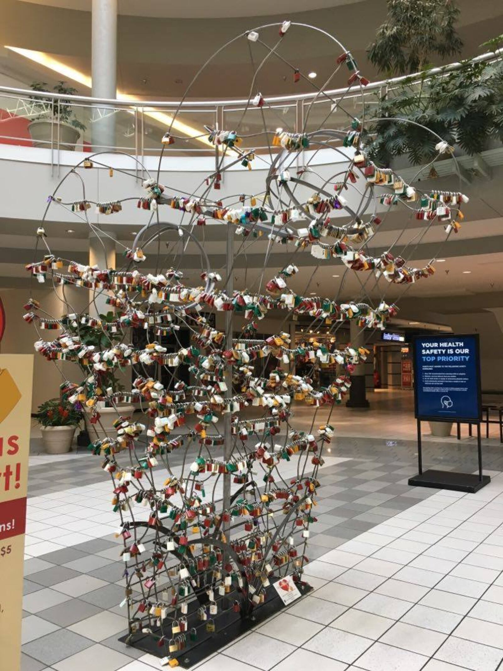 The Big Heart campaign at the Dayton Mall has resumed after the program was paused at the beginning of the COVID-19 campaign.