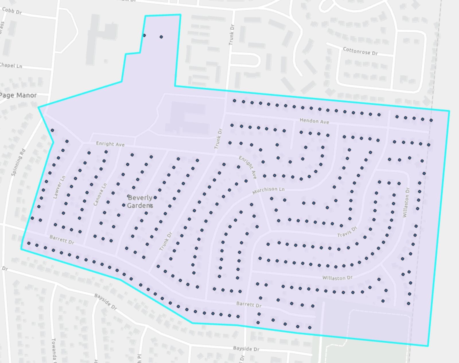 A boil advisory was issued Tuesday afternoon for the residents using about 350 water connections in the Beverly Gardens neighborhood in Riverside after a contractor struck a water line.