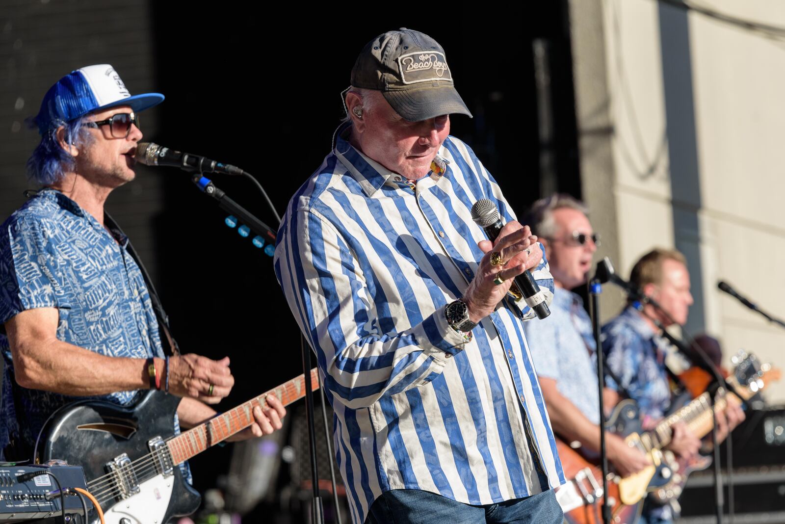 Rock & Roll Hall of Famers the Beach Boys brought their Endless Summer Gold Tour to Fraze Pavilion in Kettering on Monday, July 1, 2024. TOM GILLIAM / CONTRIBUTING PHOTOGRAPHER