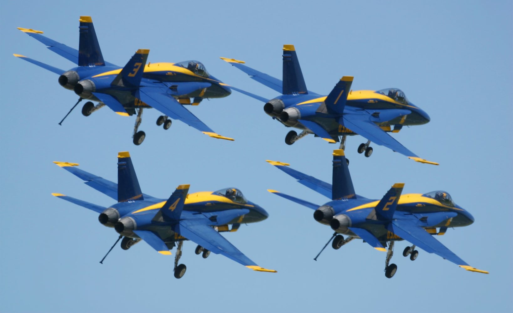 Blue Angels in Dayton