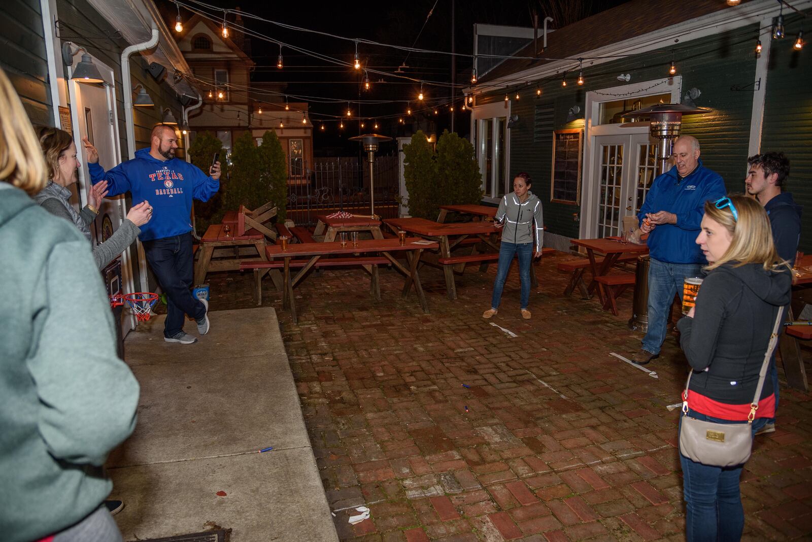 Fifth Street Brewpub teamed up with Dayton Sportcial to host a local Beer Olympics on Sunday, February 25, in conjunction with the closing ceremony for the 2018 Olympic Winter Games in Pyeong Chang. TOM GILLIAM PHOTOGRAPHY