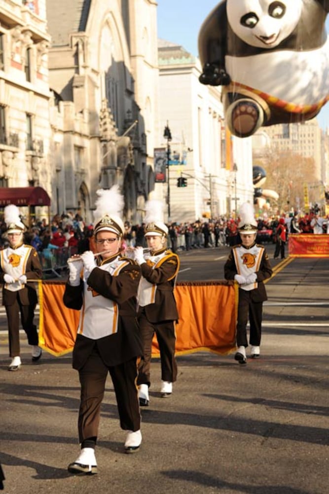 Kenton Ridge Marching Band in Macy's parade