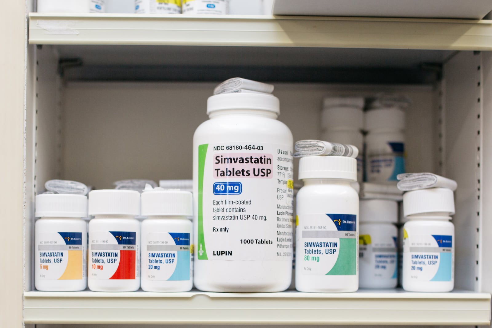 Pill bottles on the shelf of Waynesville Pharmacy. Experts say most consumers don’t understand the complicated drug supply chain or how prescriptions get priced, a fact the industry uses to its advantage to inflate prices. CONTRIBUTED PHOTO