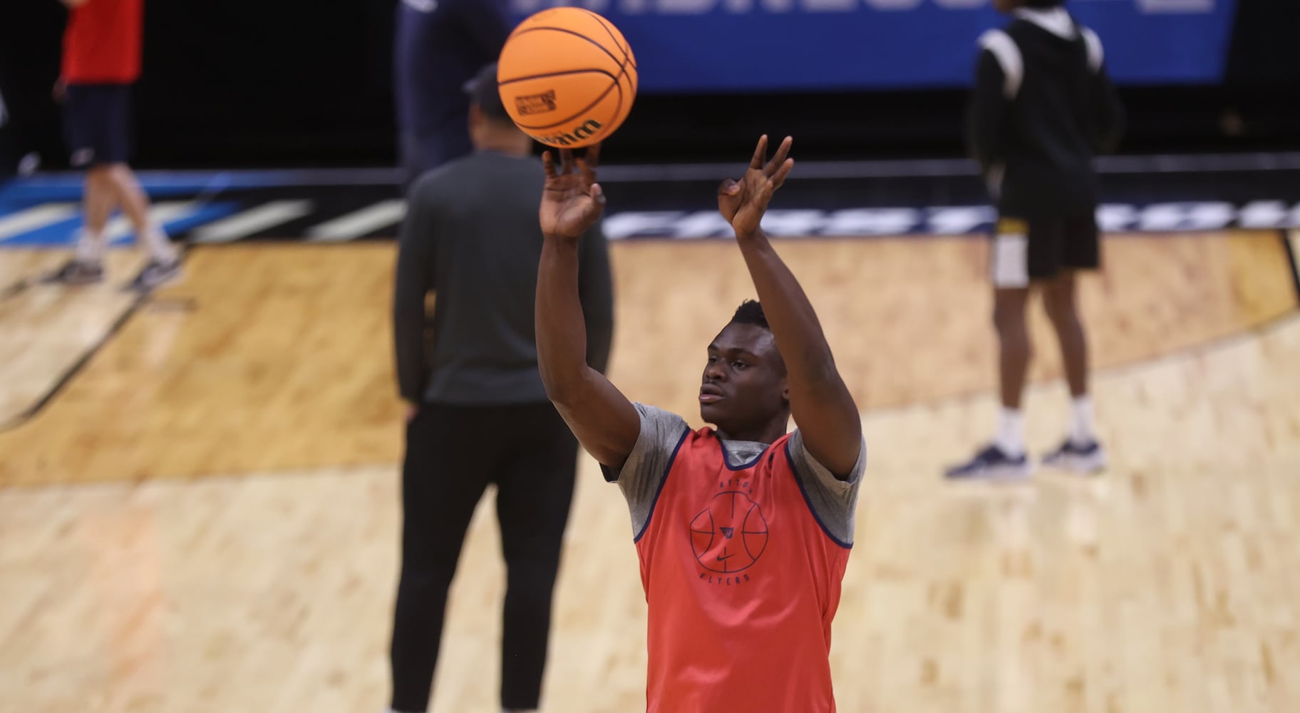 Dayton practices for NCAA tournament