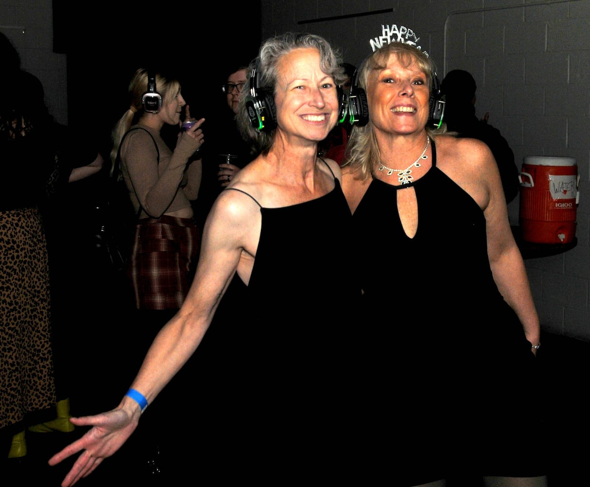 Did we spot you at Dayton's Sixth Annual New Year's Eve Ball Drop and Silent Disco?