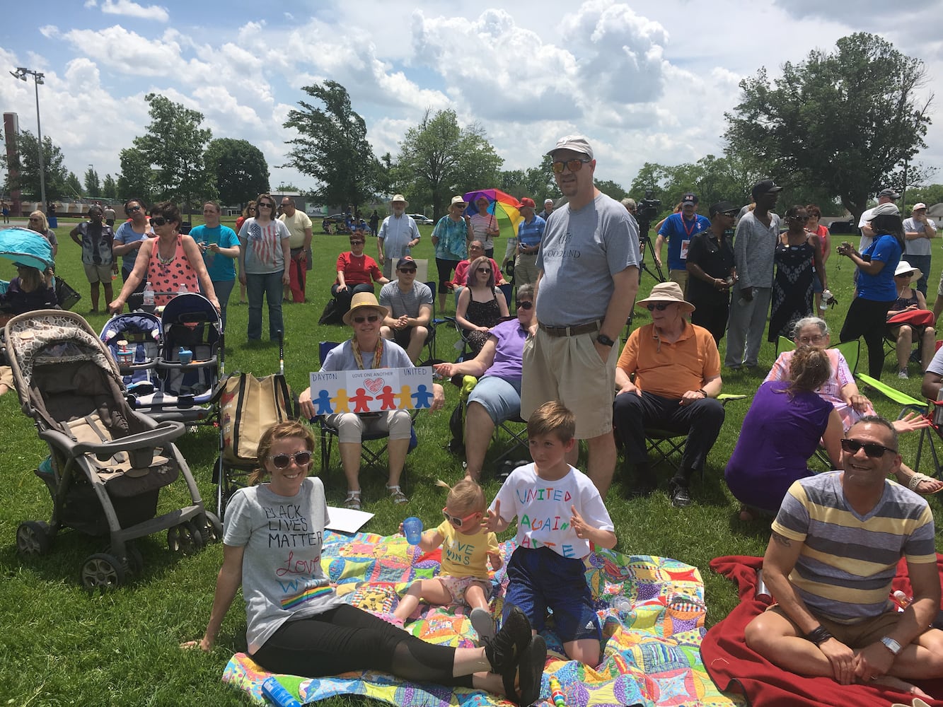 PHOTOS: Afternoon of Love event answers KKK rally in Dayton