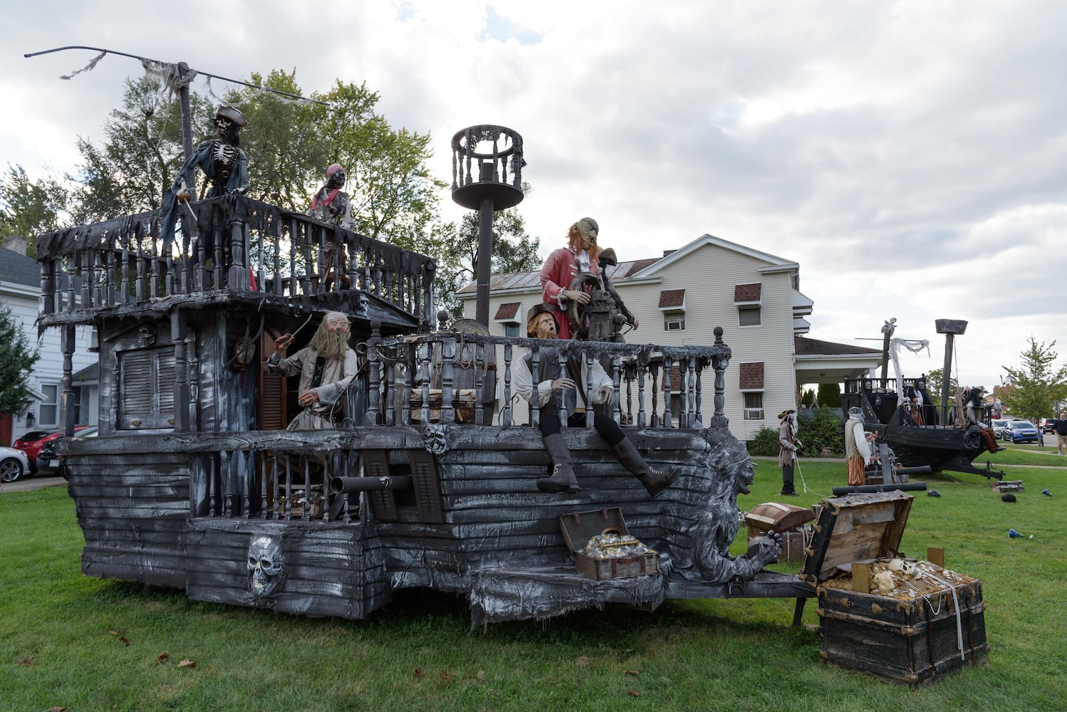 PHOTOS: Larger than life Halloween decorations in downtown Fairborn