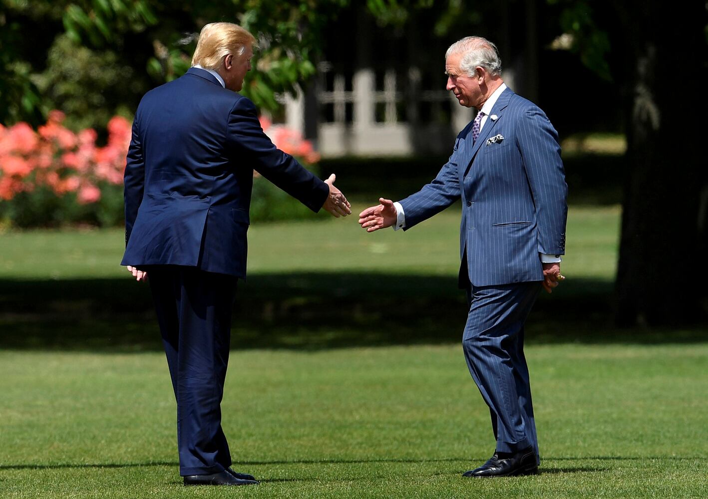 Photos: Trump arrives in United Kingdom for 3-day state visit