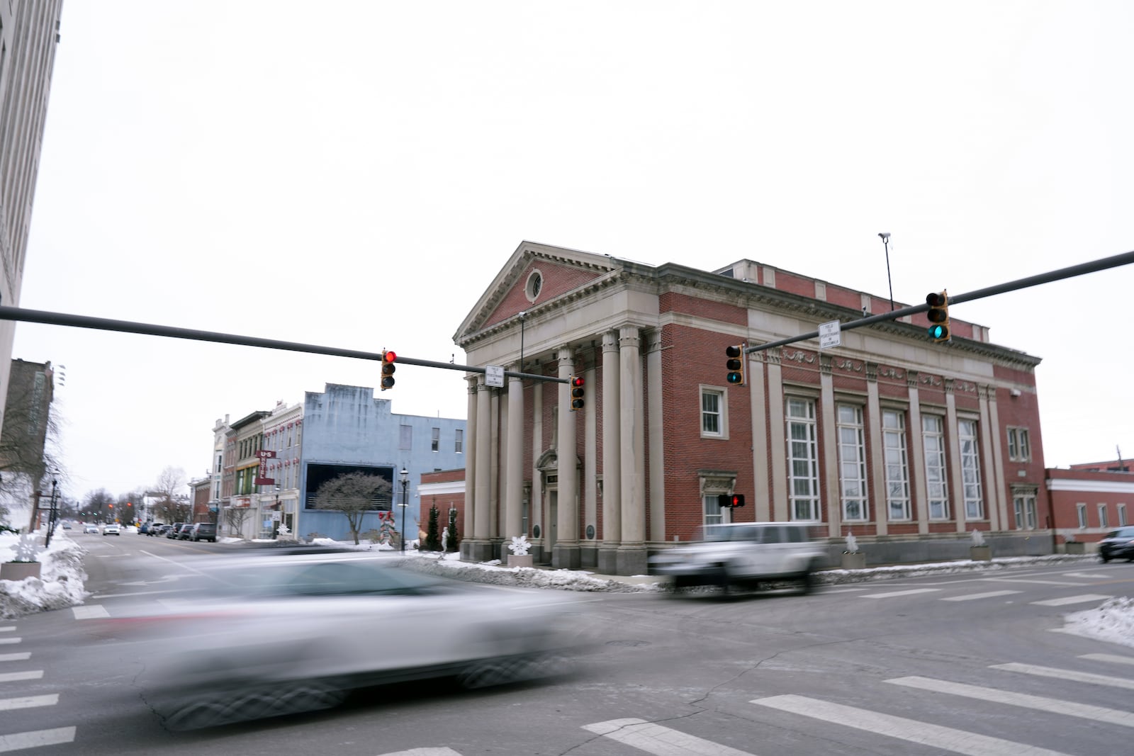 A scene Tuesday, Jan. 14, 2025, in Middletown, Ohio, the hometown of Vice President-elect JD Vance.(AP Photo/Kareem Elgazzar)