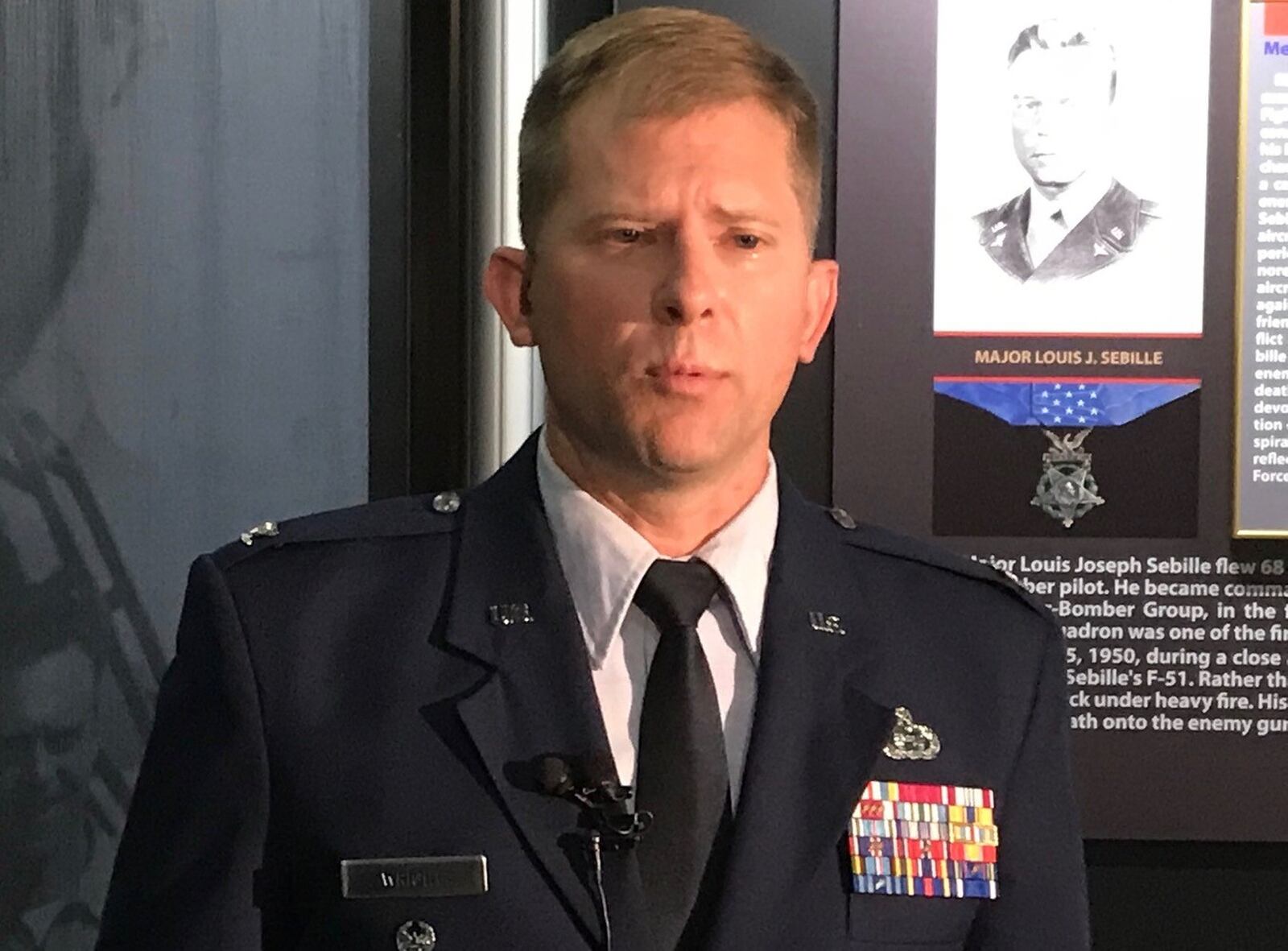 Col. Parker H. Wright, new commander of NASIC.