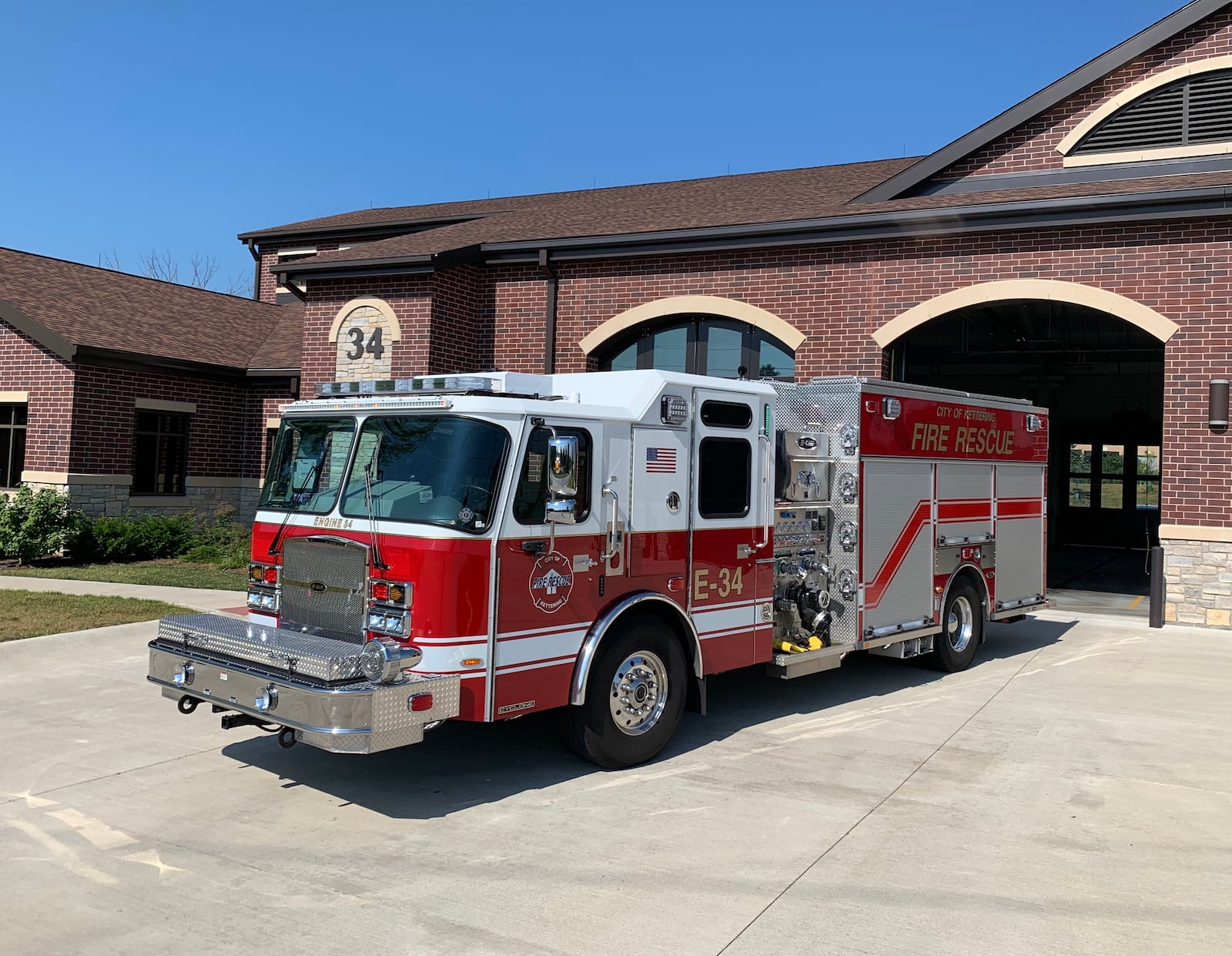 Station 34 is one of four new fire houses opened in Kettering in recent years. CONTRIBUTED