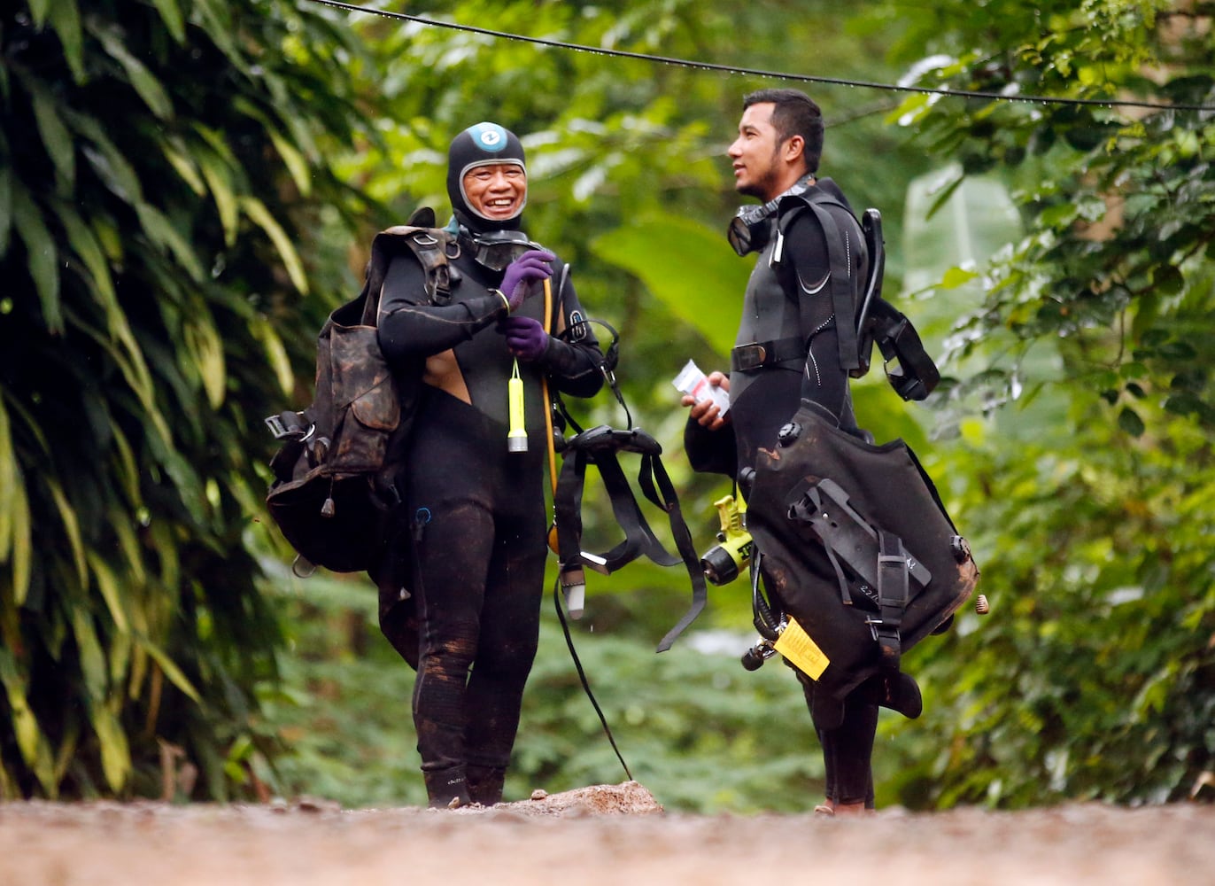 Soccer team, coach found alive days after being trapped in Thai cave