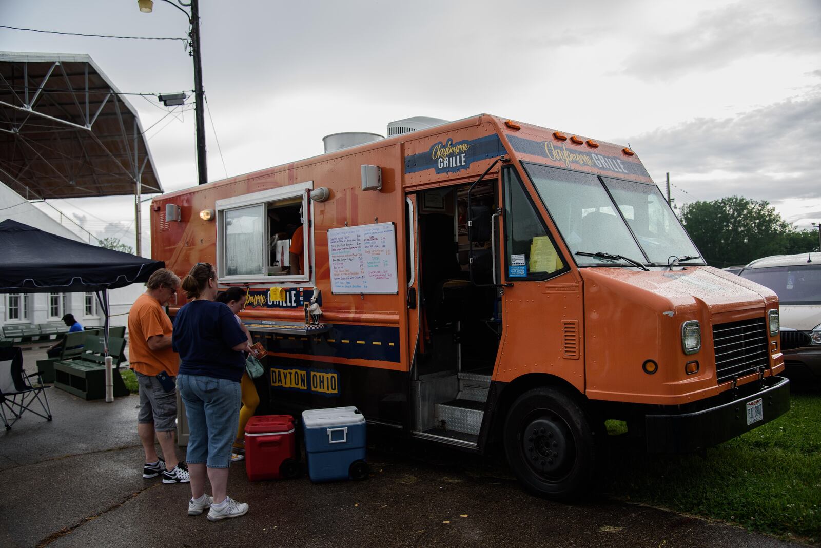 Claybourne Grill was one of more than 50 trucks that particpated in this year's Miami County Gourmet Food Truck Rally.  PHOTO / TOM GILLIAM PHOTOGRAPHY