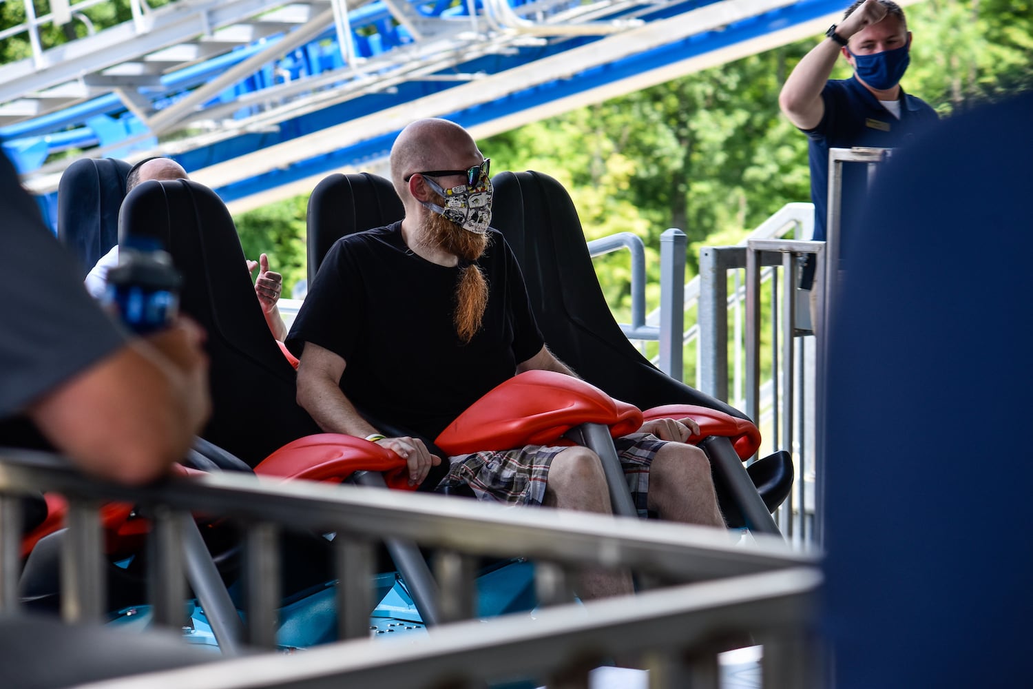 PHOTOS: The big reward after roller coaster enthusiast’s 190-pound weight loss journal