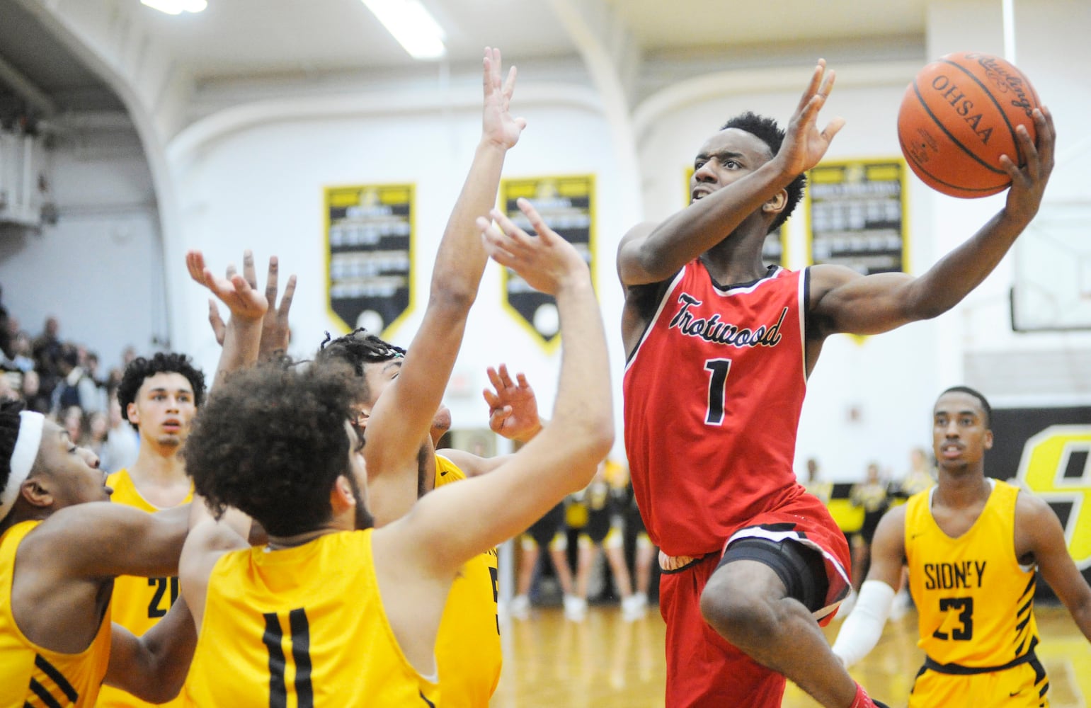 PHOTOS: Trotwood-Madison at Sidney boys basketball