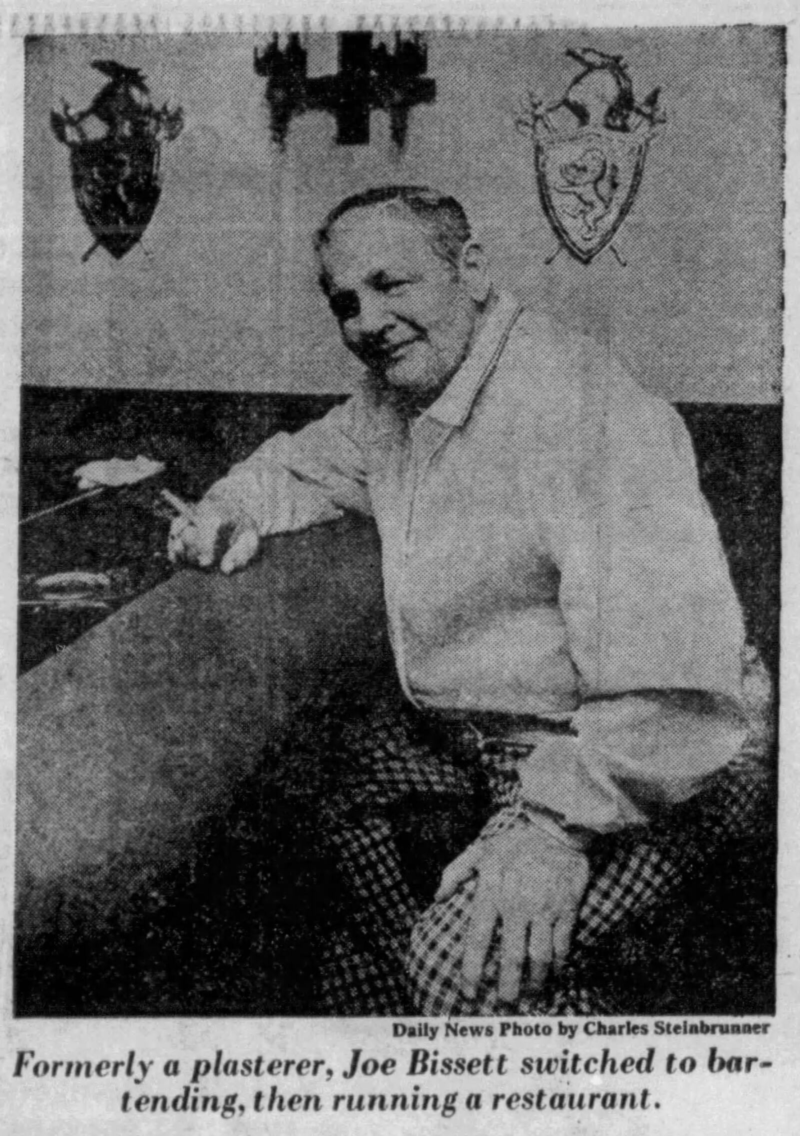 Joe Bissett former owner of Grub Steak. DAYTON DAILY NEWS ARCHIVES