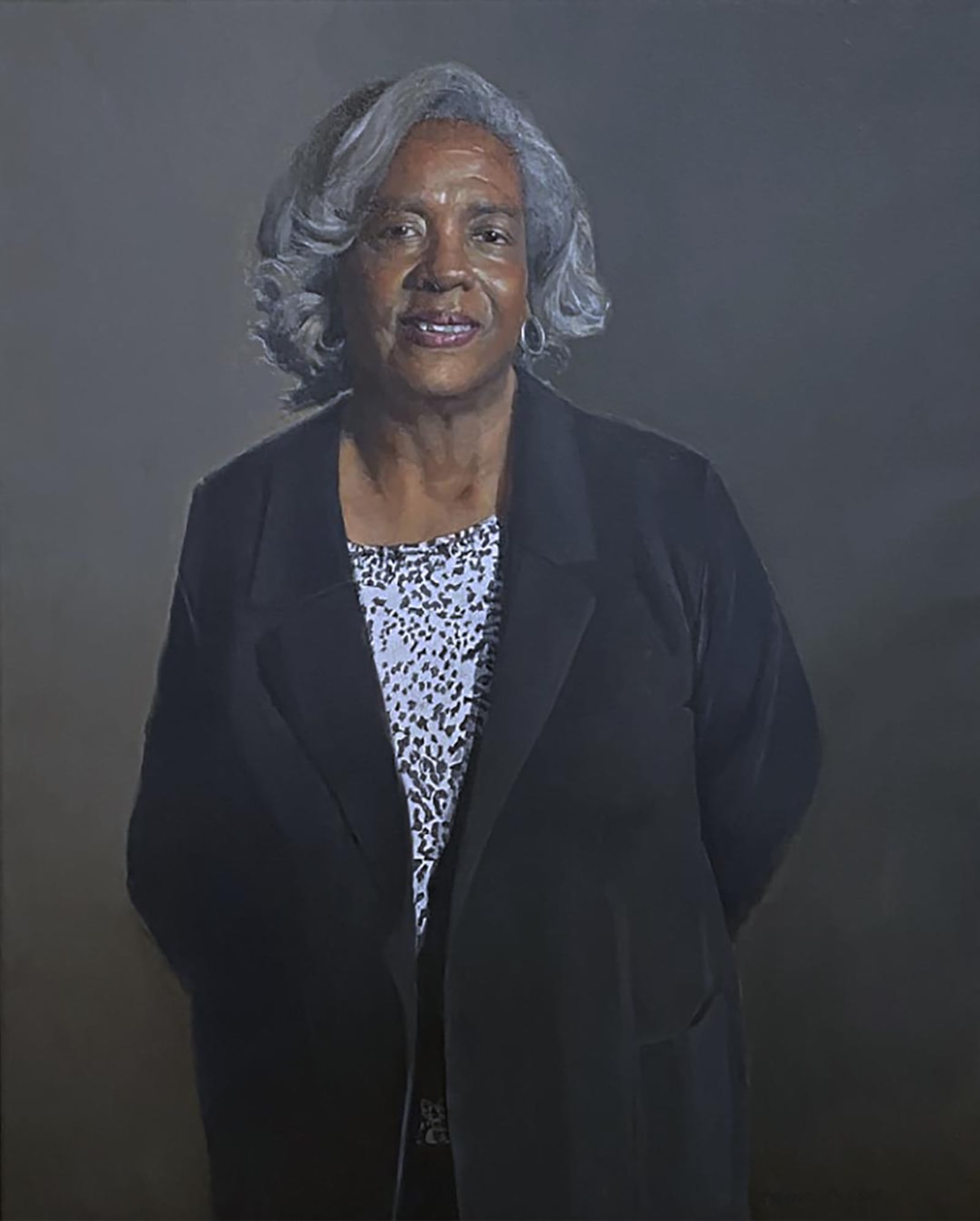 Carolyn E. Wright, depicted here in "Advocacy" by Abner Cope, is among the 2024 "Dayton Skyscrapers." CONTRIBUTED