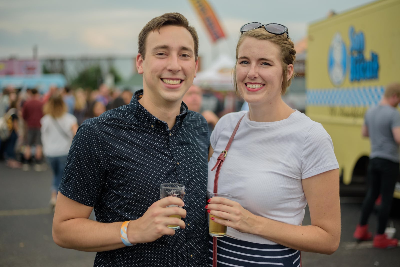 The 2018 BEER! event took place alongside the monthly Yellow Cab Food Truck Rally, providing great local food options and free live music to attendees. TOM GILLIAM / CONTRIBUTING PHOTOGRAPHER