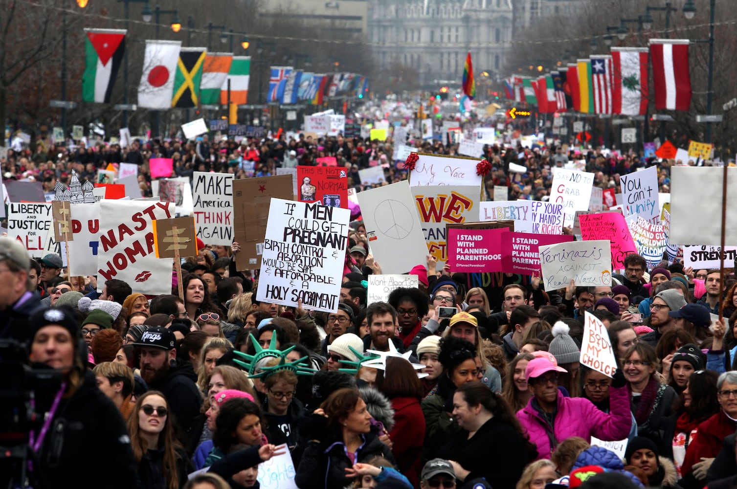 Women's March goes global