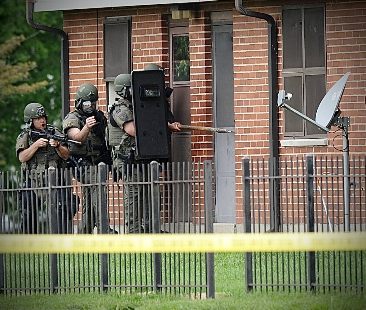 Dayton Shooting SWAT Standoff