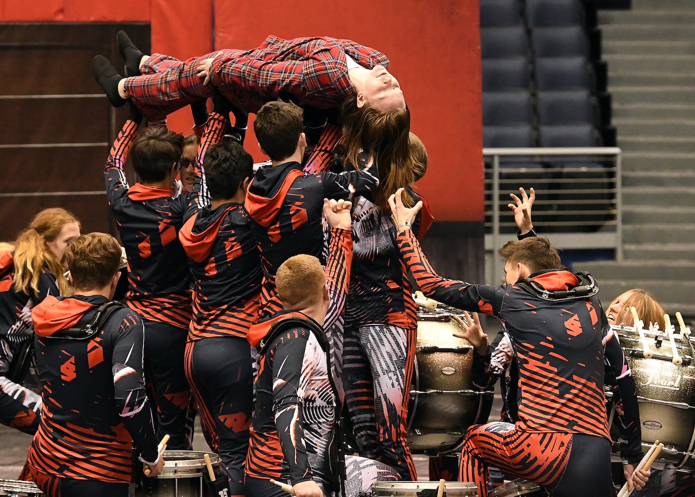 SEE: Local guard and percussion in WGI competition