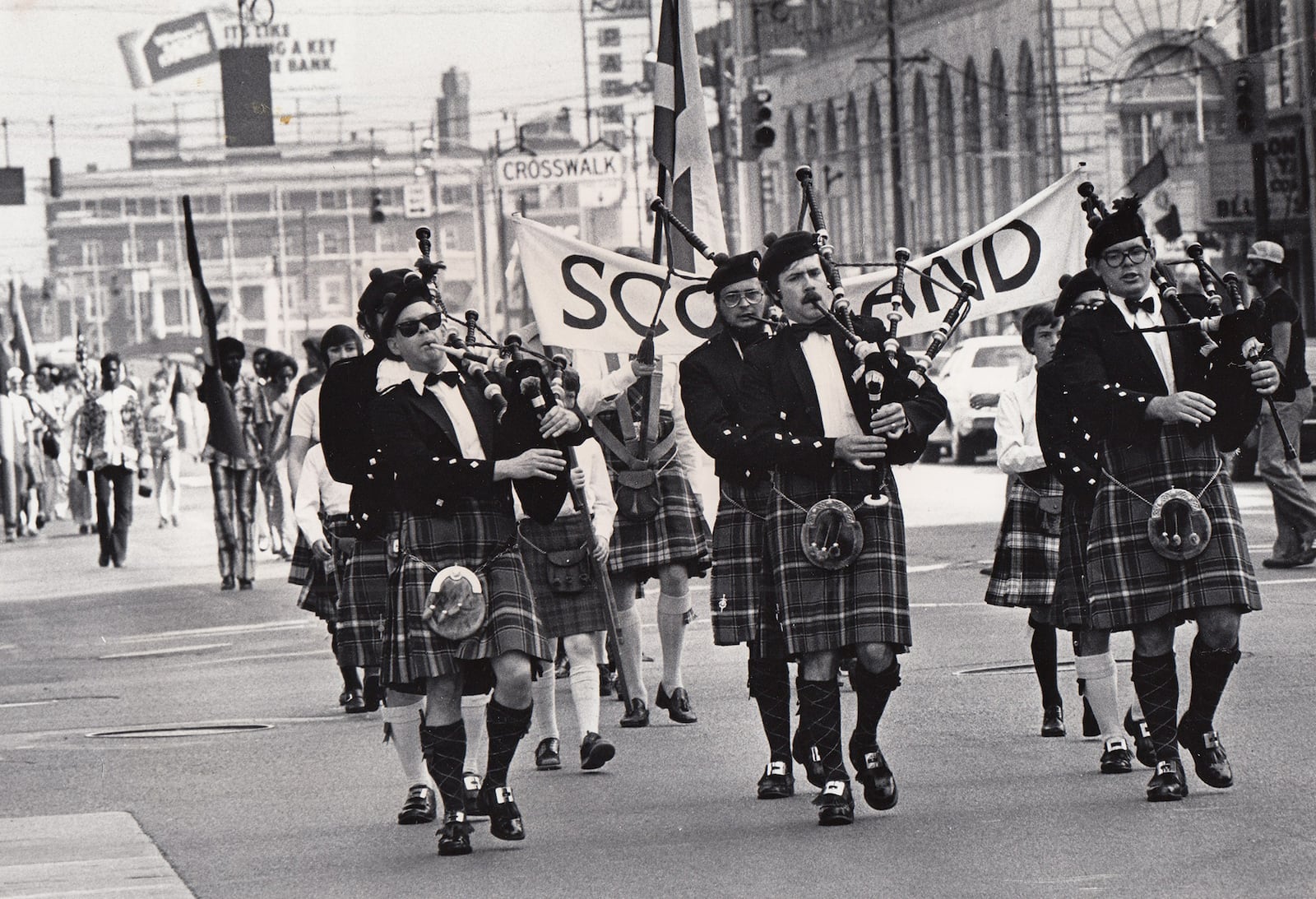 The A World A'Fair parade heads down Main Street in Dayton in 1978. DAYTON DAILY NEWS ARCHIVE